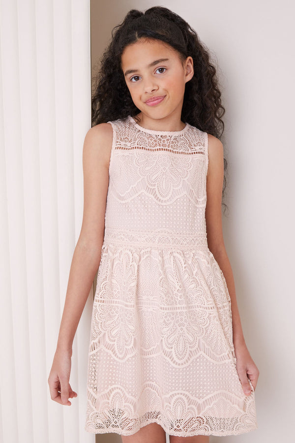 Pink VIP Lace Occasion Dress