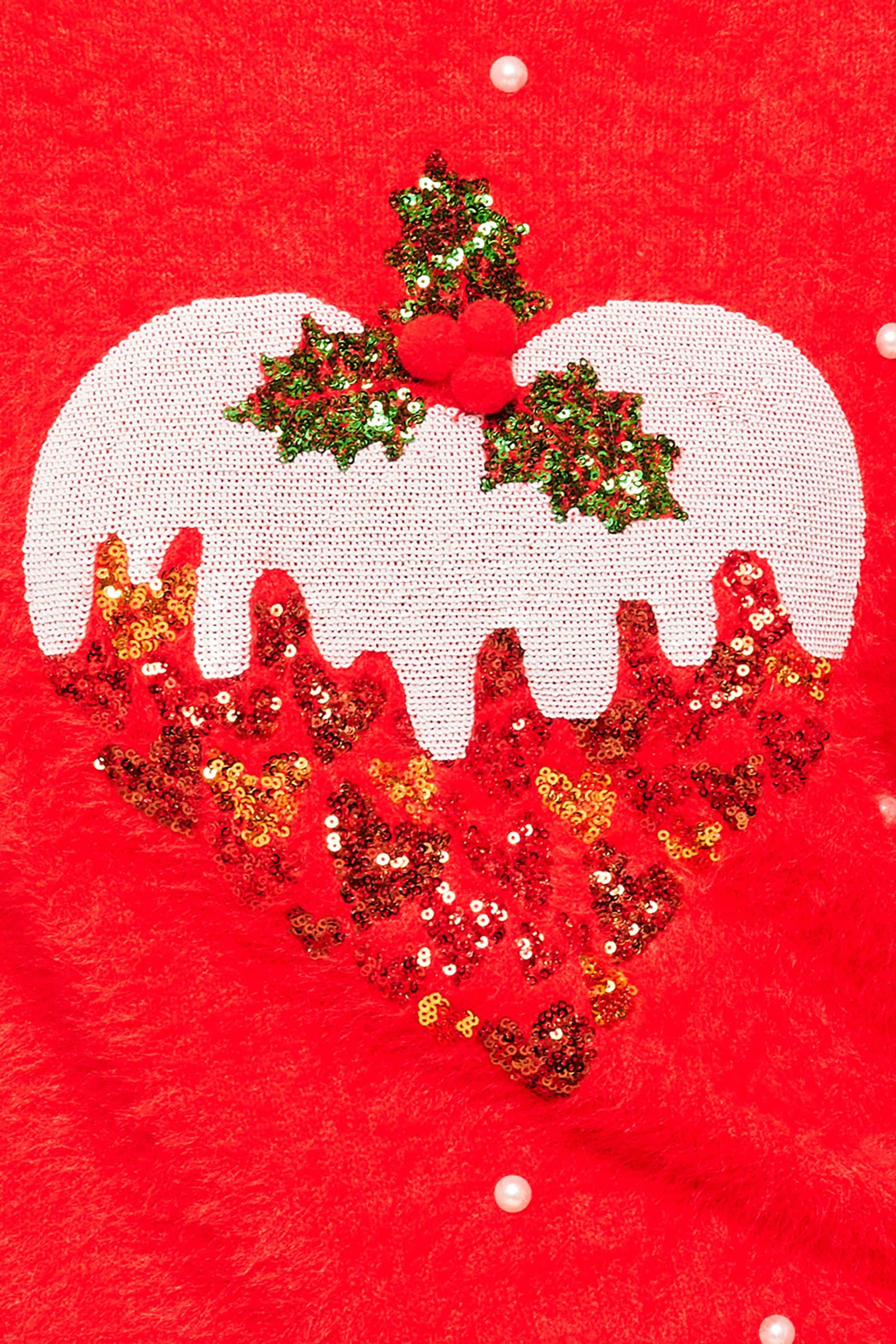 Red Knitted Christmas Jumper