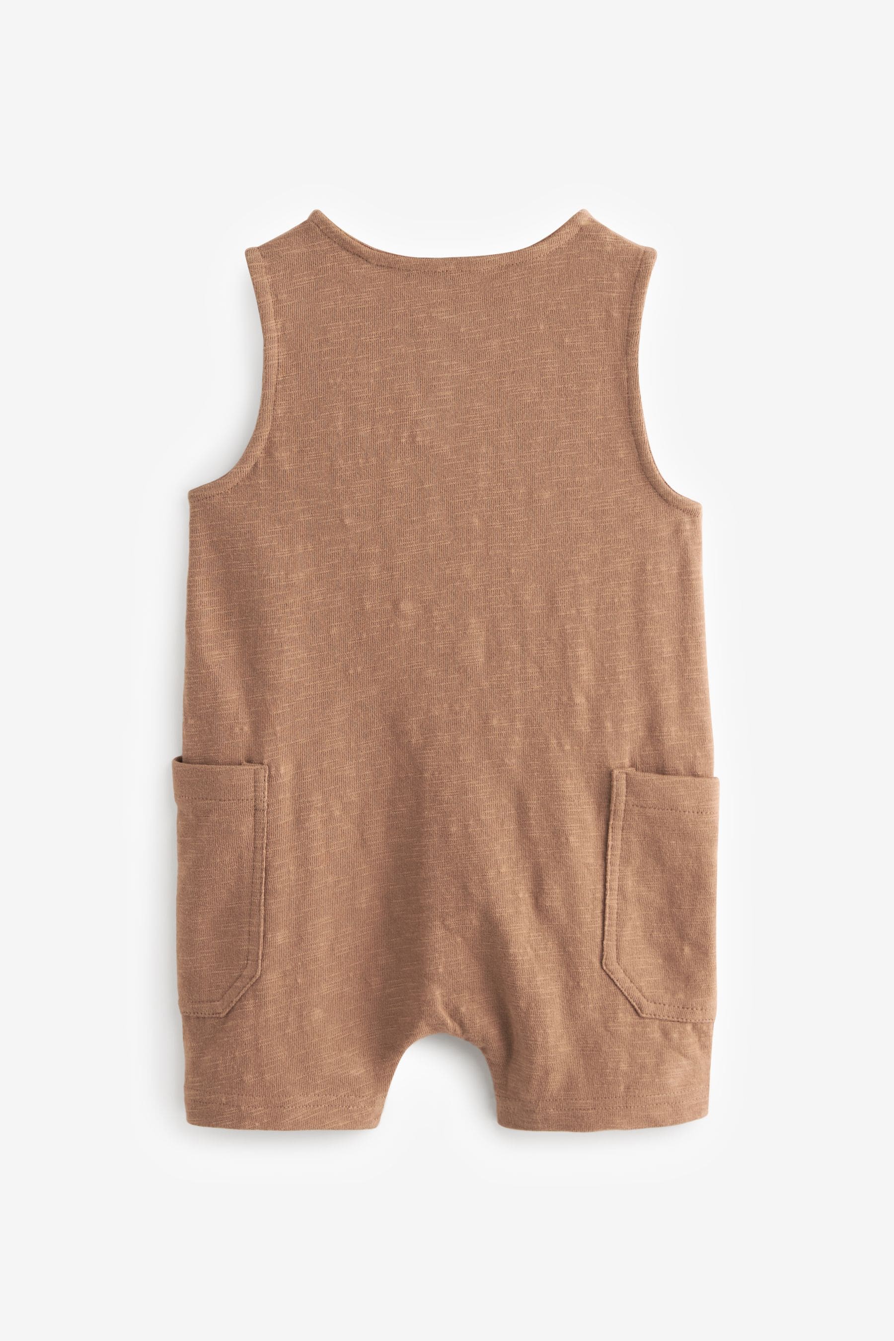 Tan Brown 100% Cotton All-In-One (3mths-7yrs)