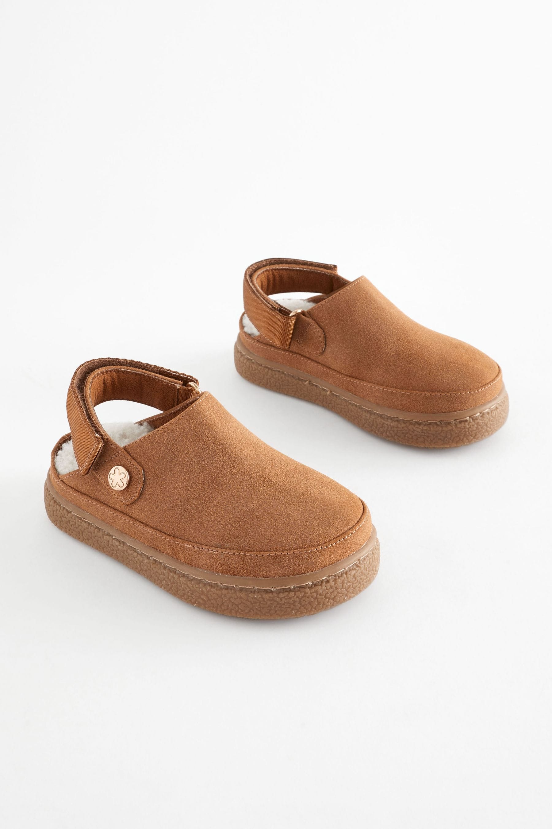 Tan Brown Clogs