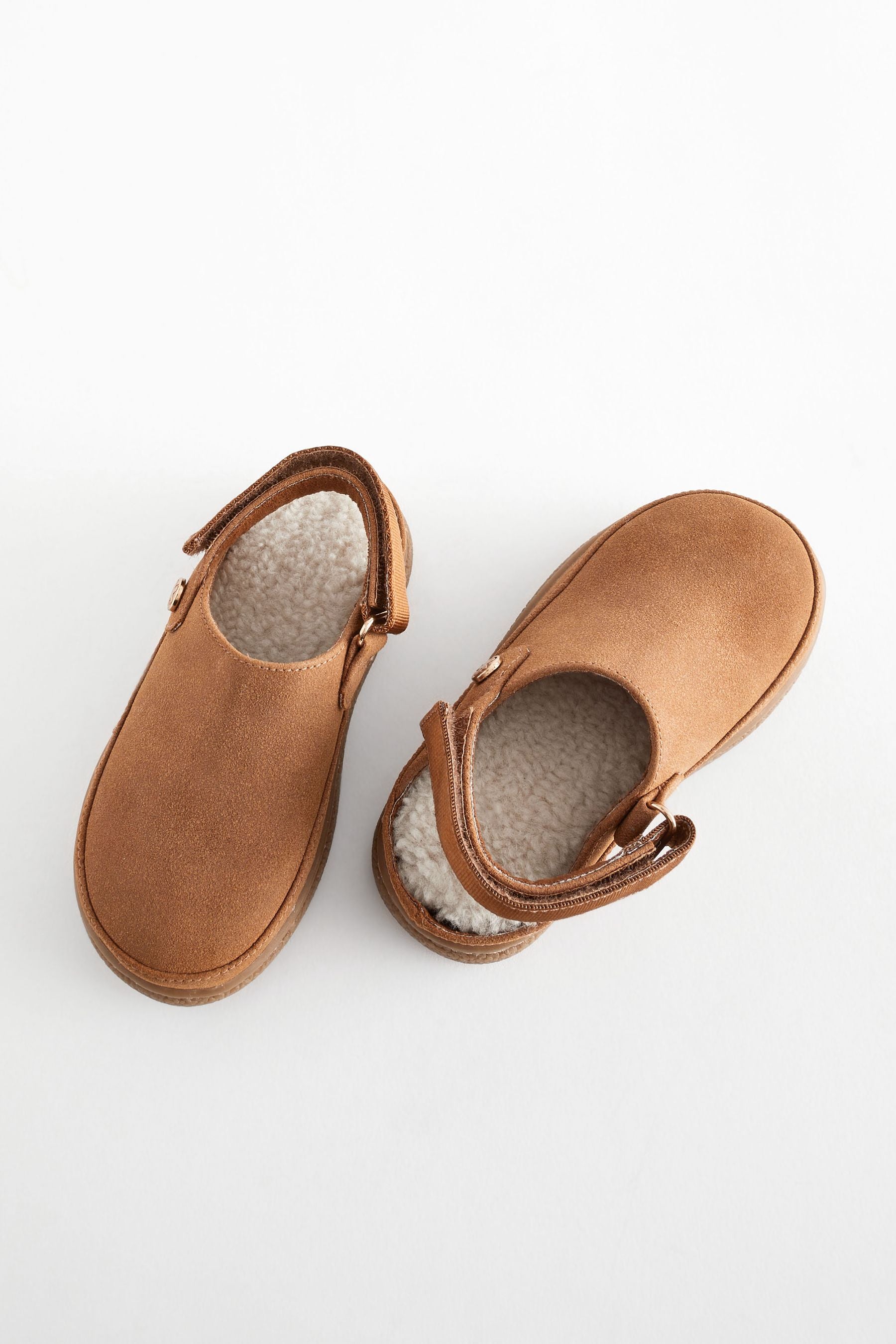 Tan Brown Clogs