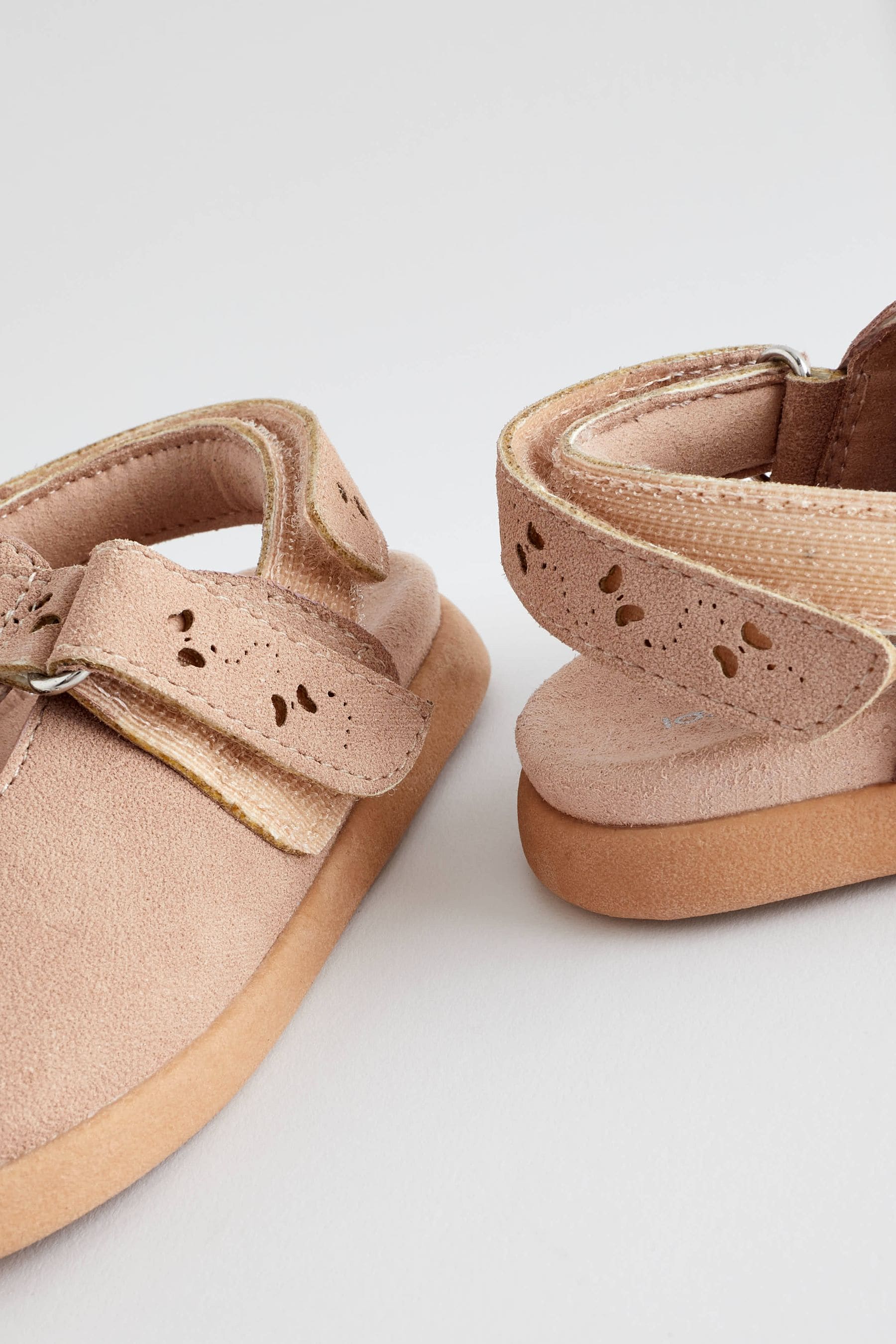 Pink Ankle Strap Buckle Detail Clogs