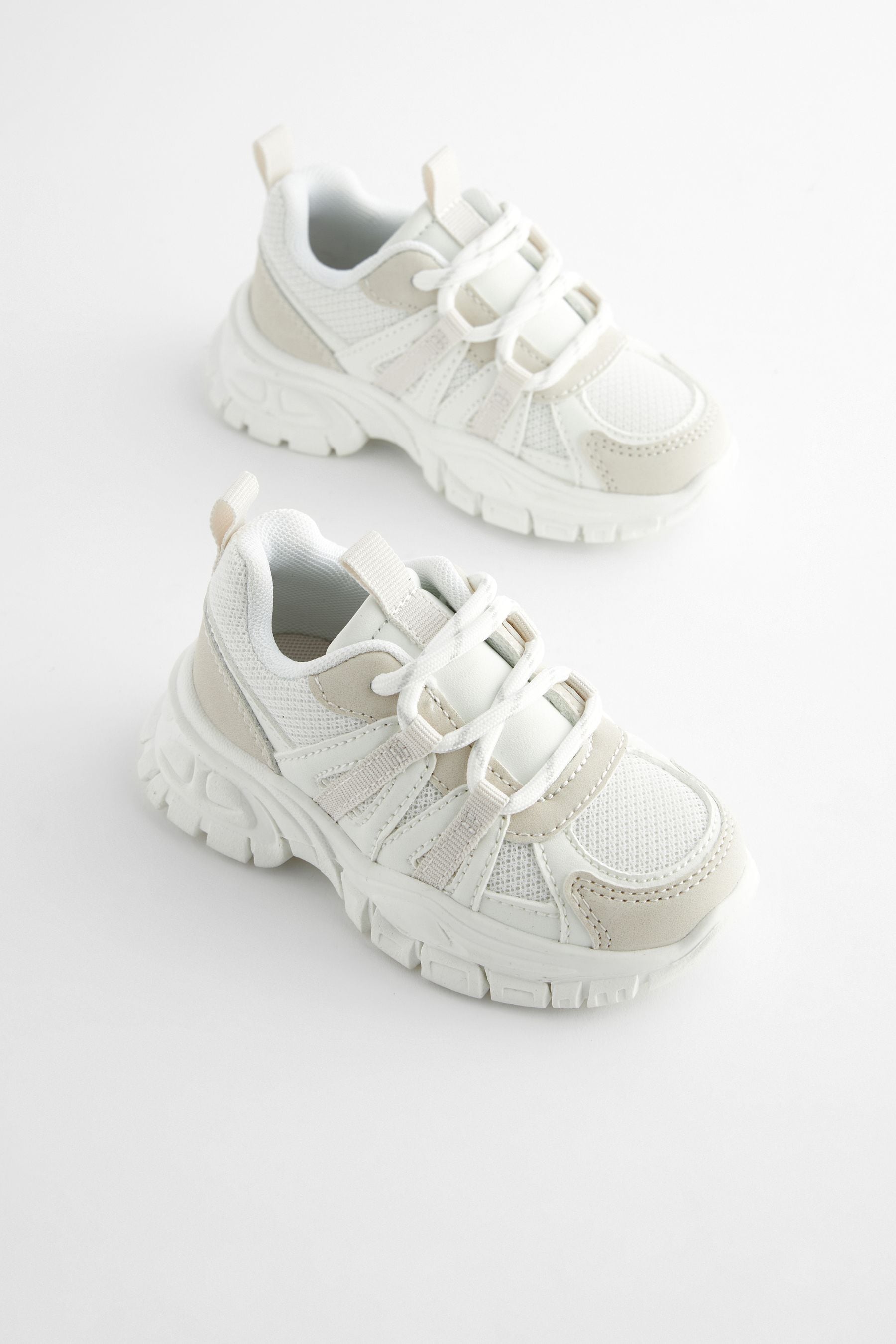 White Chunky Trainers