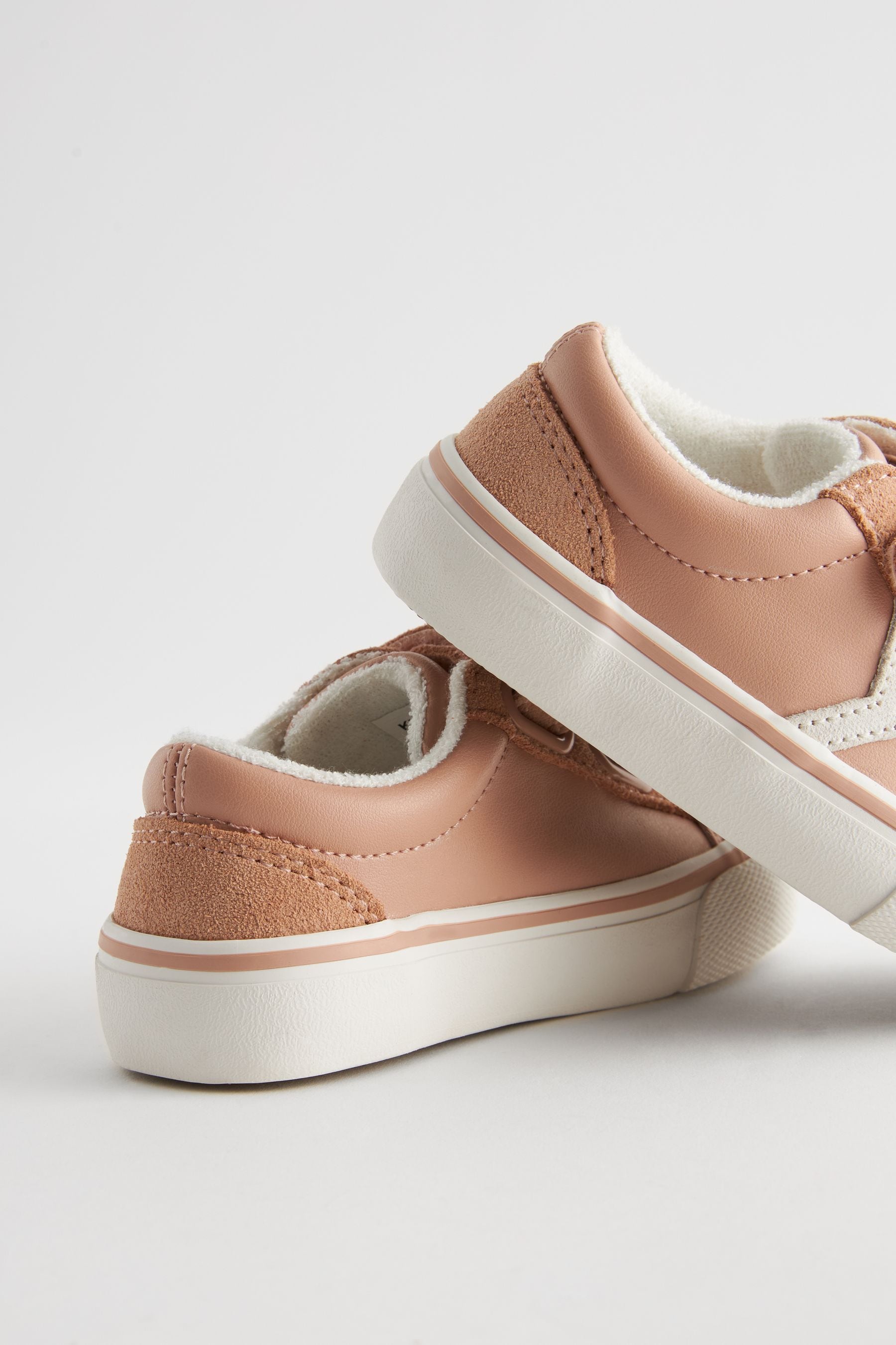 Pink Touch Fasten Strap Trainers