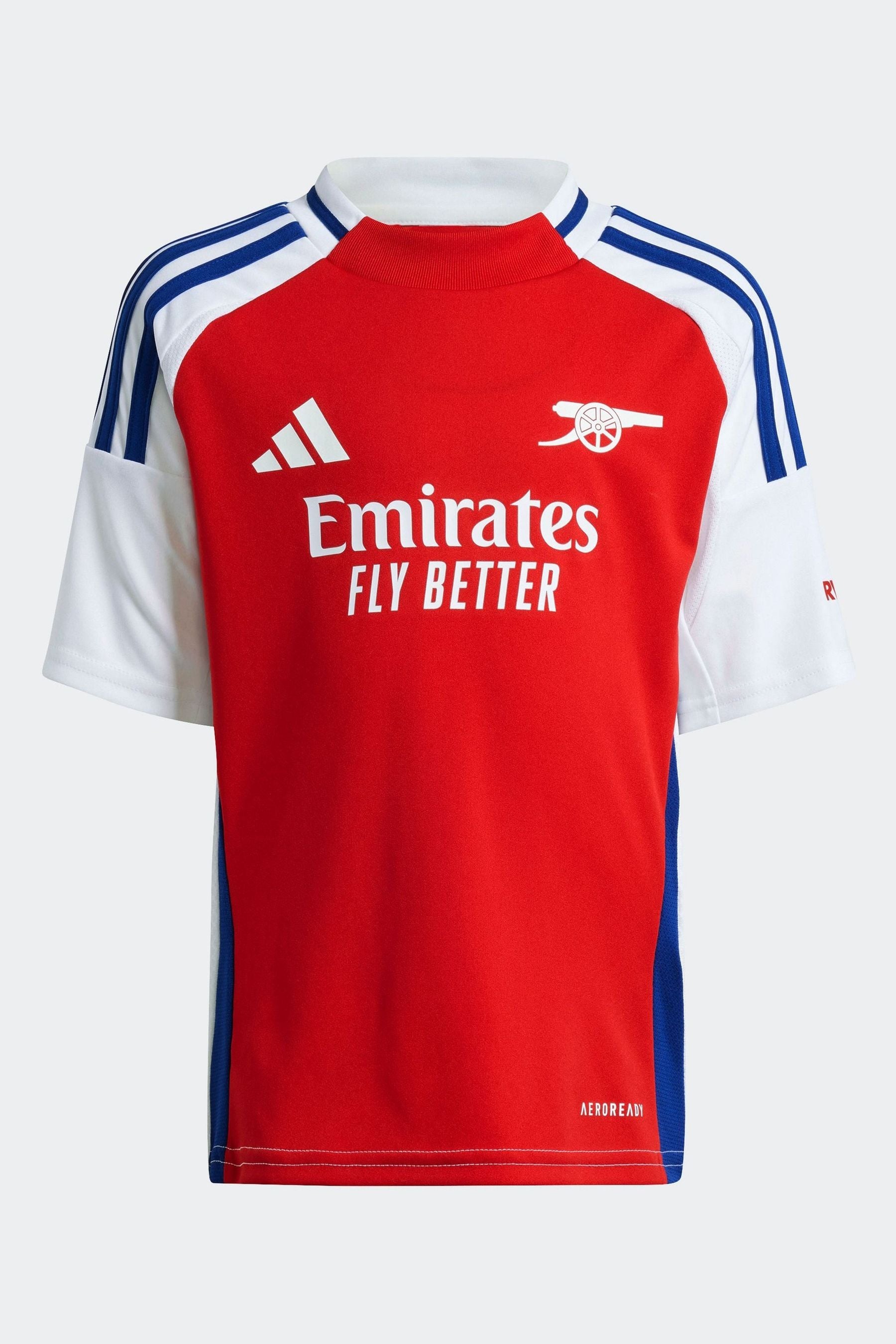 adidas Red/White Kids Arsenal 24/25 Home Mini Kit