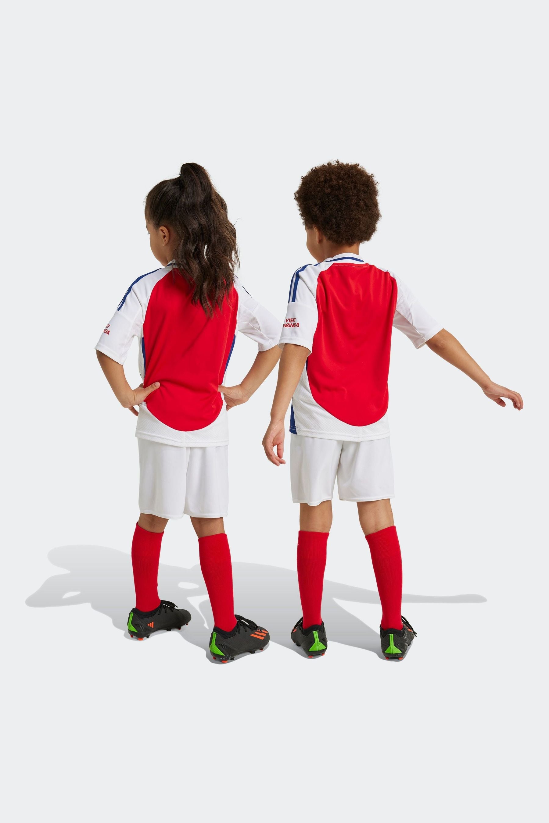 adidas Red/White Kids Arsenal 24/25 Home Mini Kit