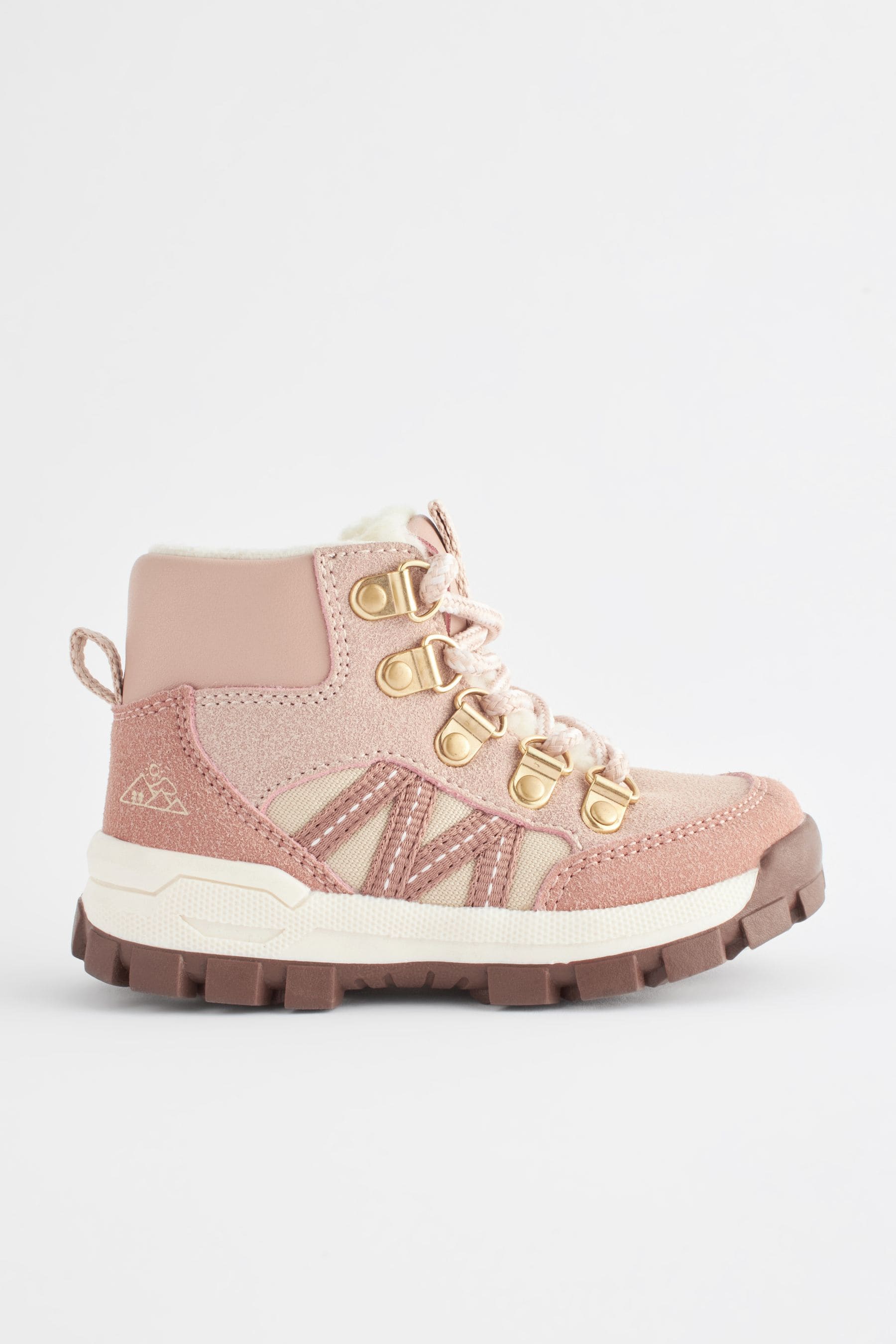 Pink Hiker Boots