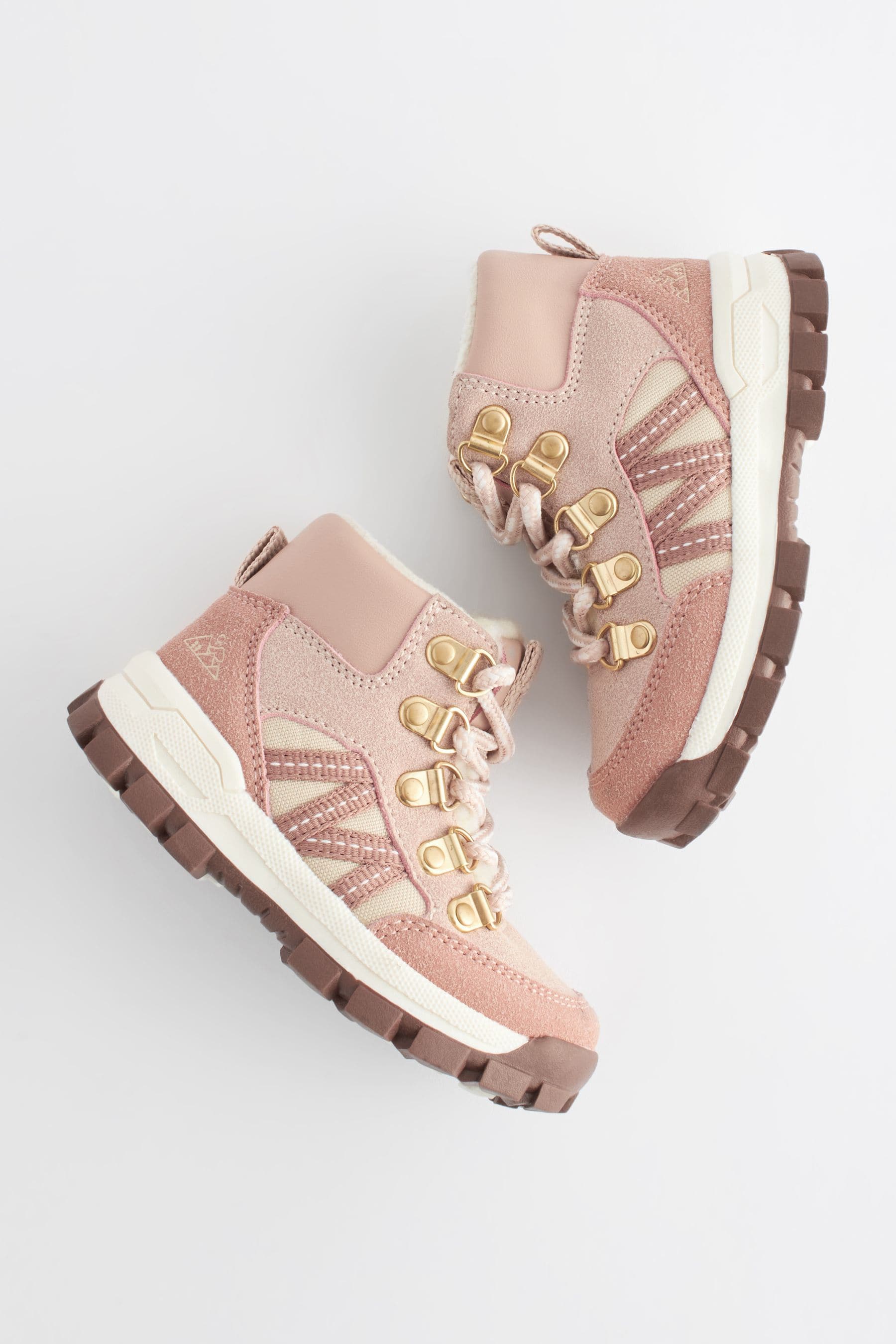 Pink Hiker Boots