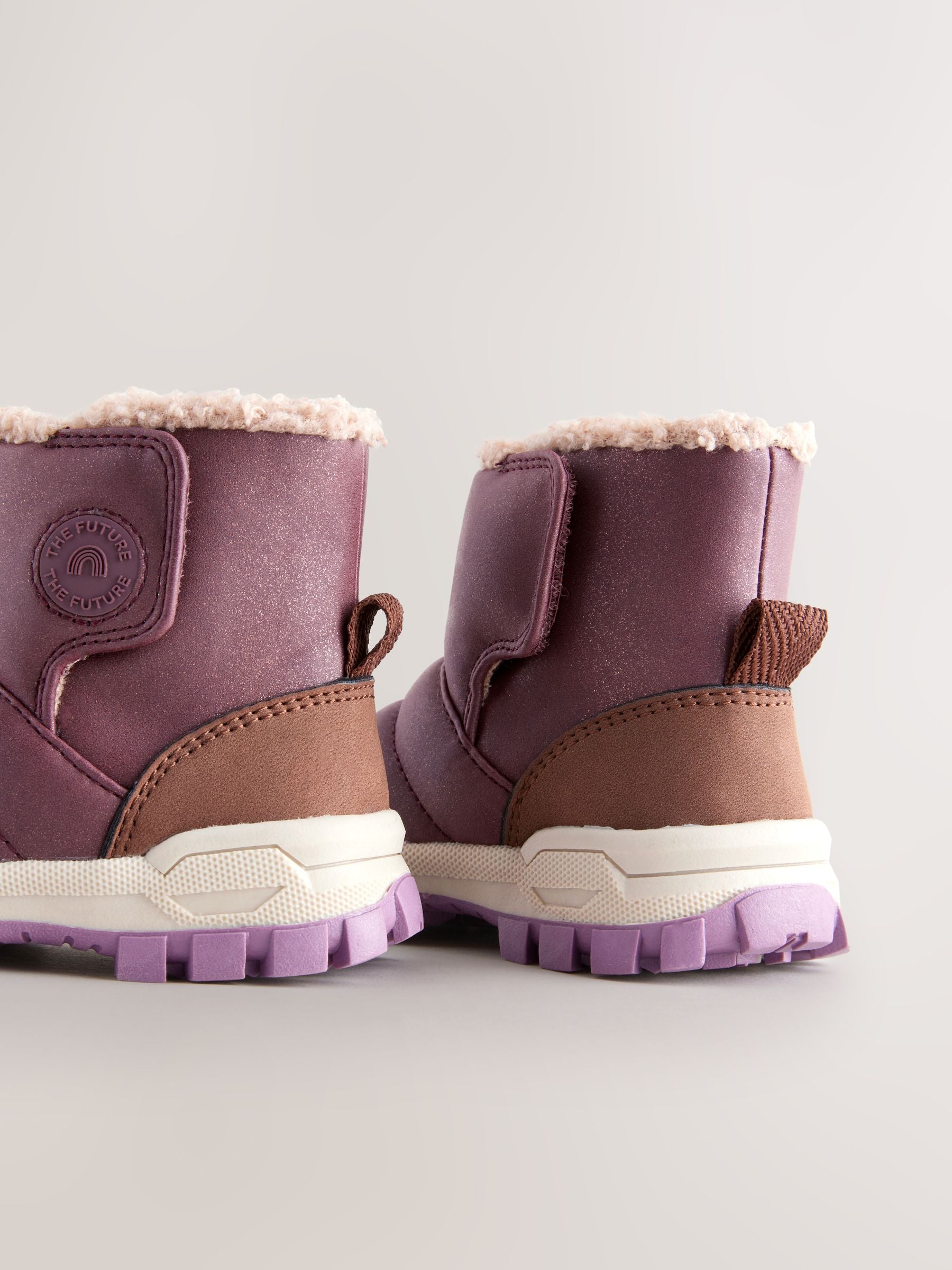 Burgundy Red Thinsulate Quilted Boots