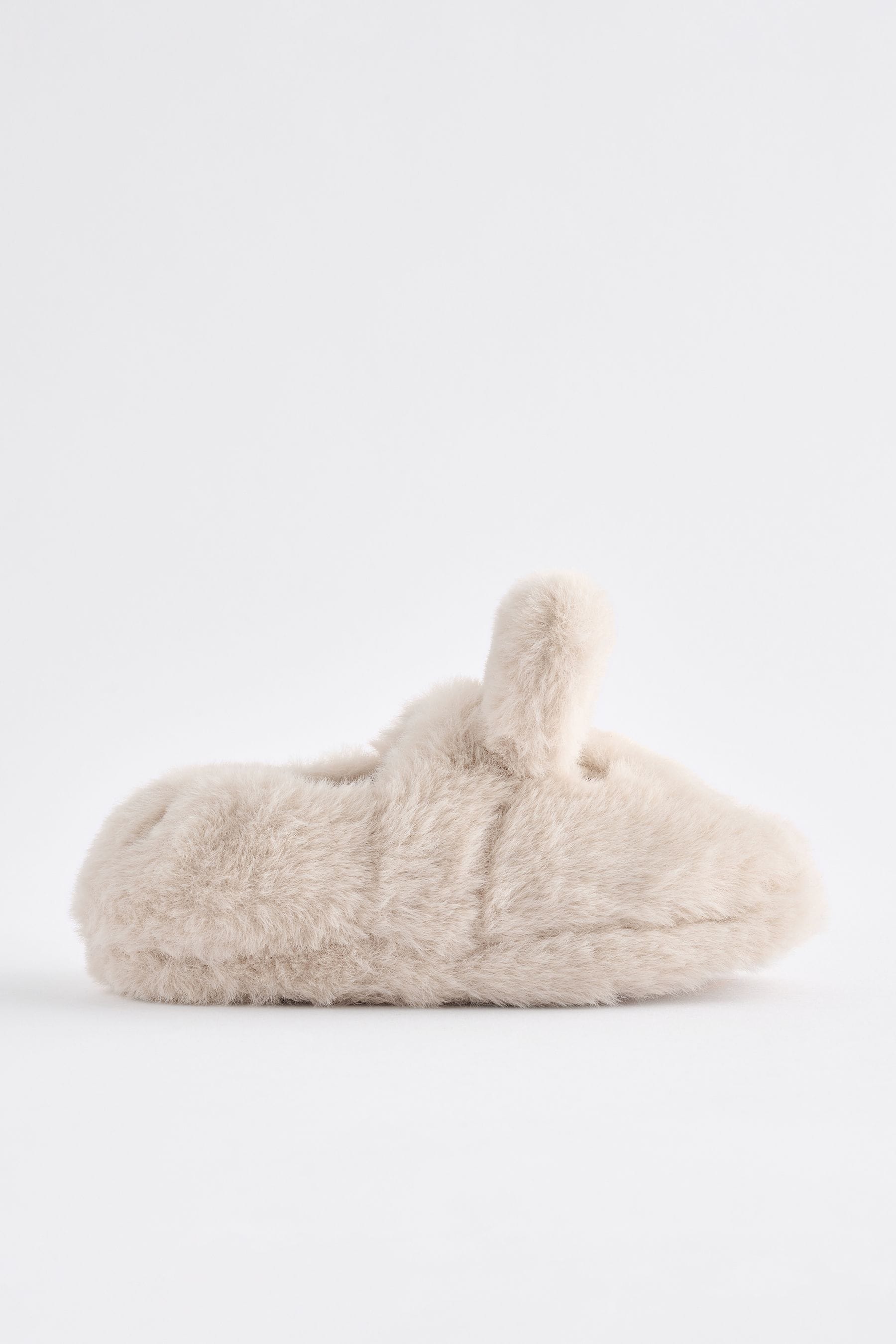 Neutral Bunny Slippers