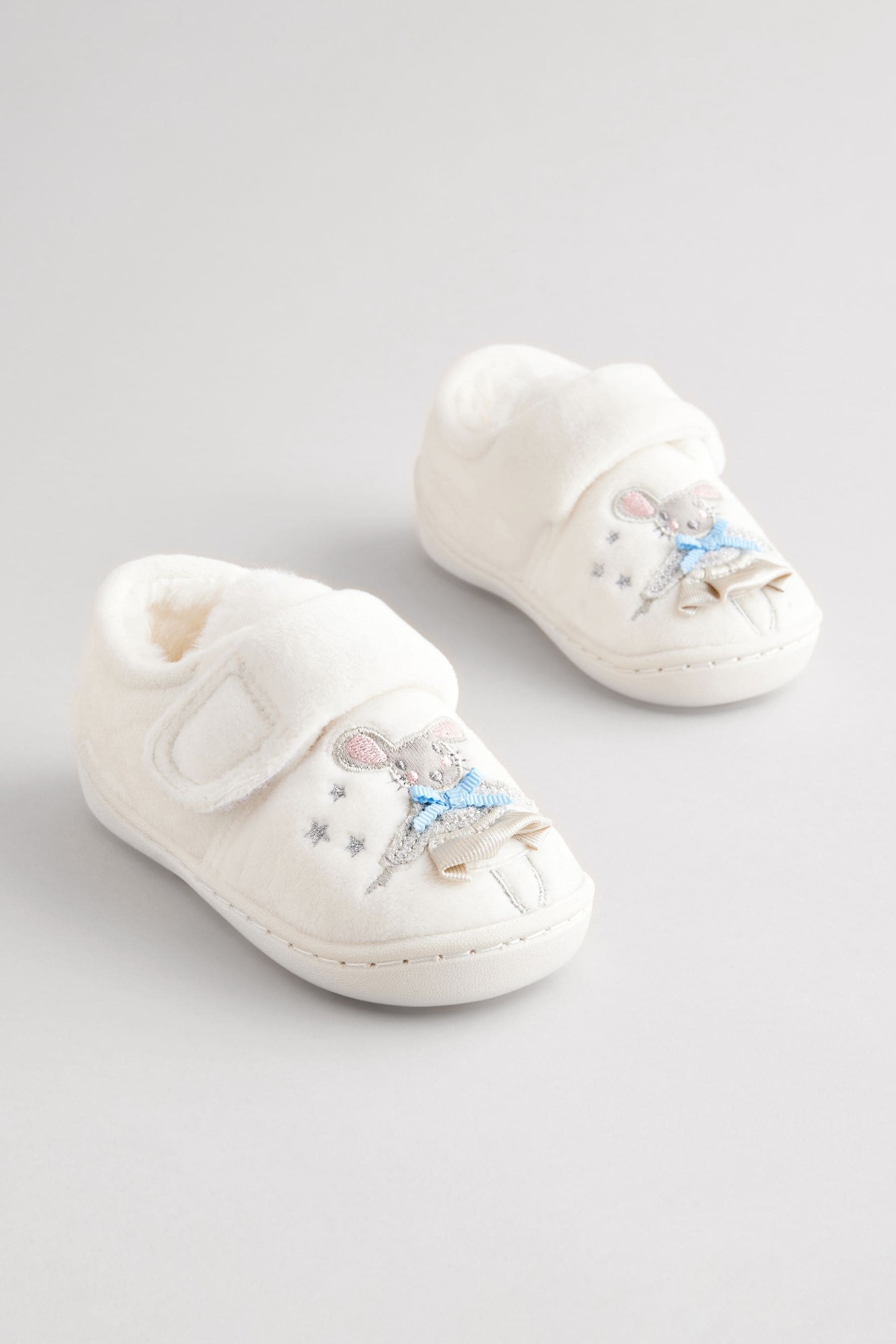 White Fairy Mouse Cupsole Slippers