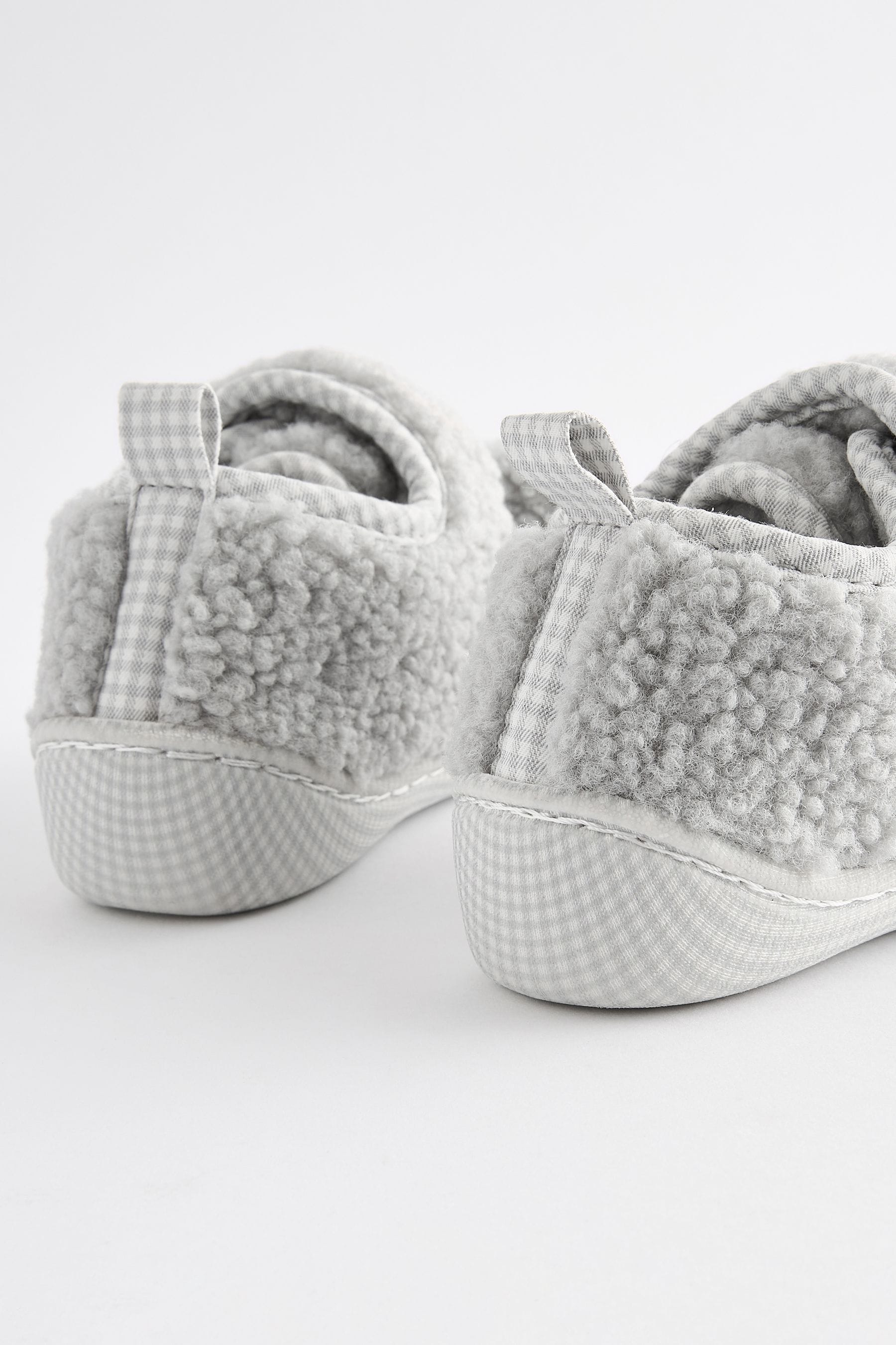 Grey Bear Cupsole Slippers