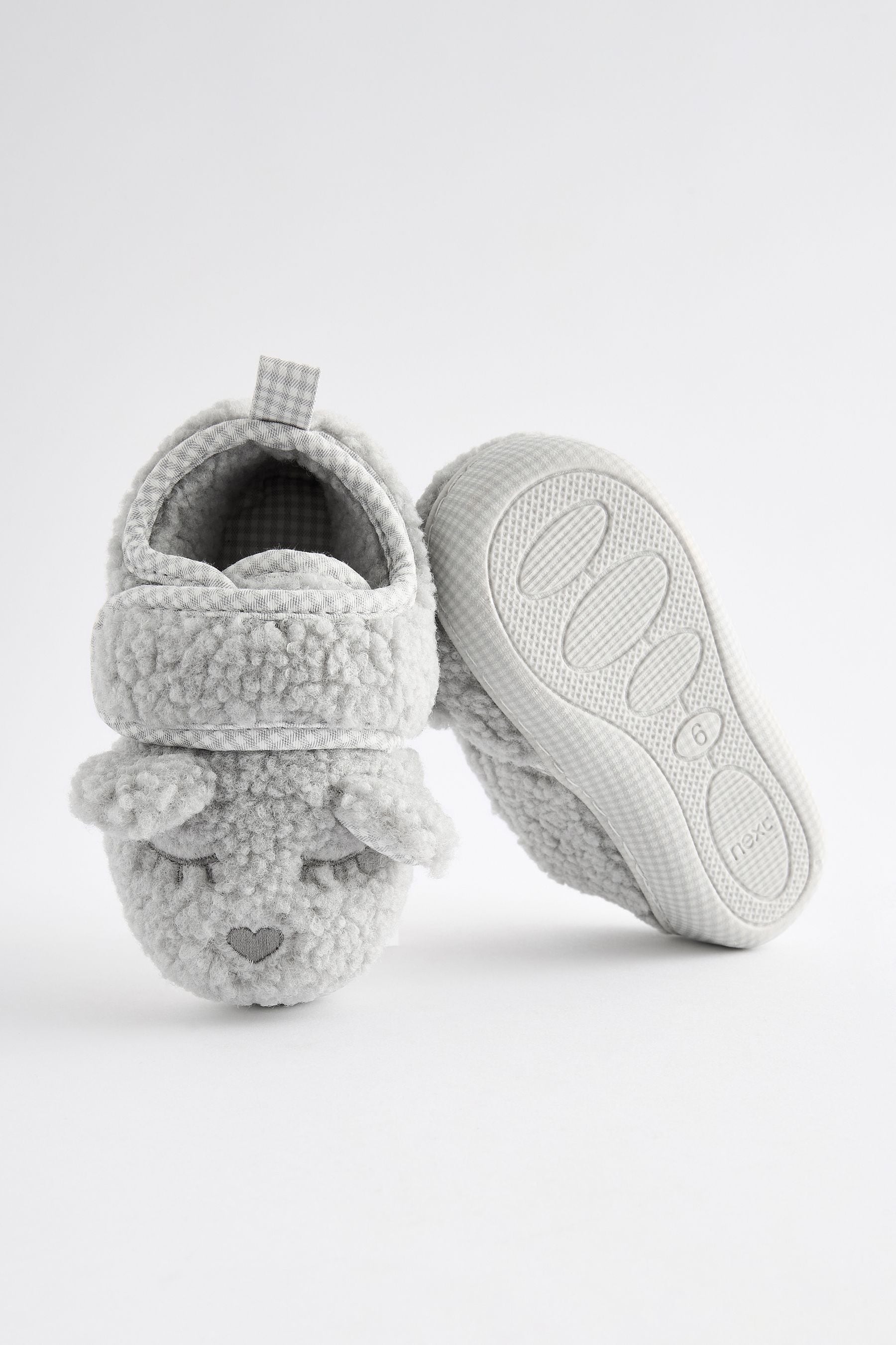 Grey Bear Cupsole Slippers