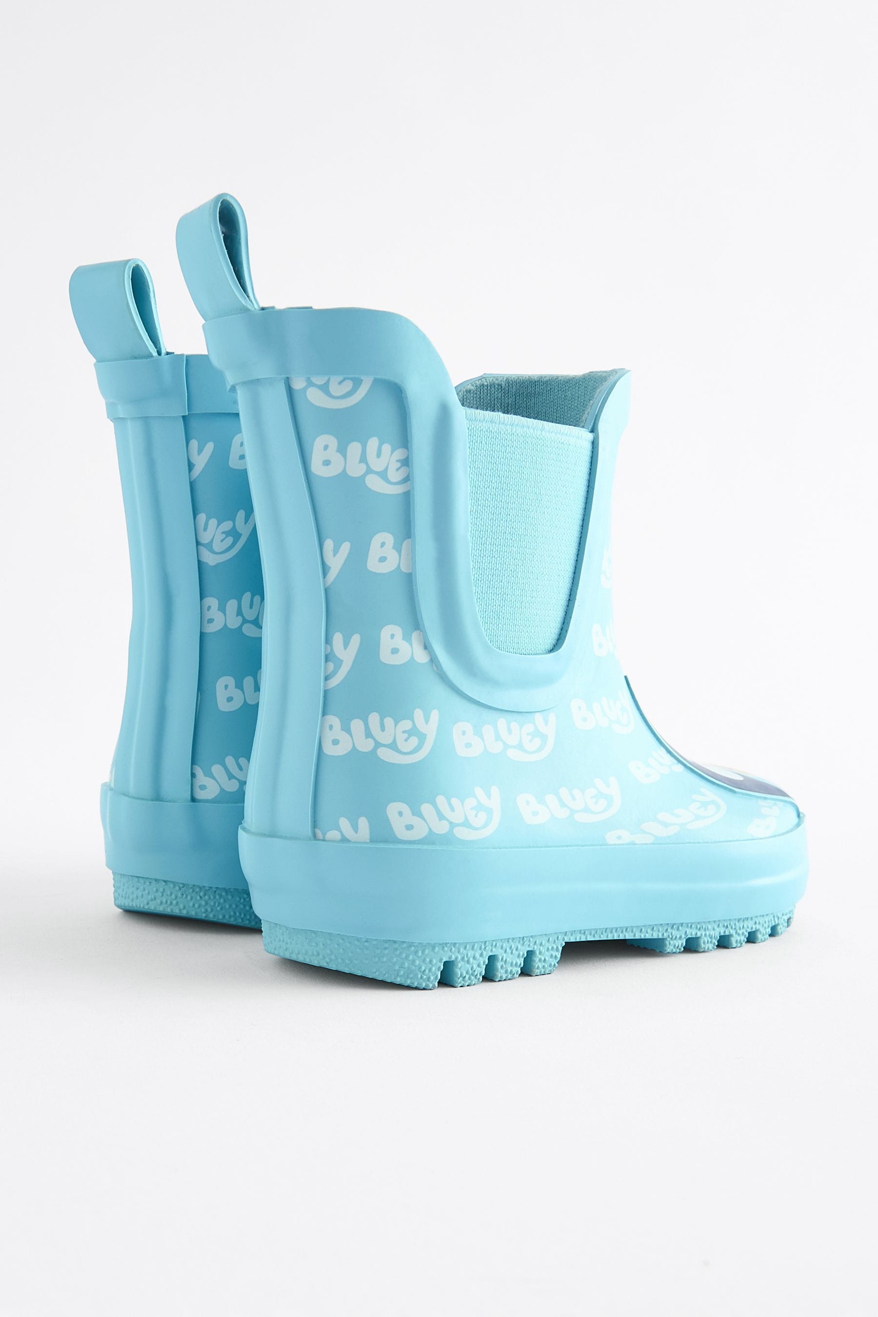 Blue Chelsea Wellies