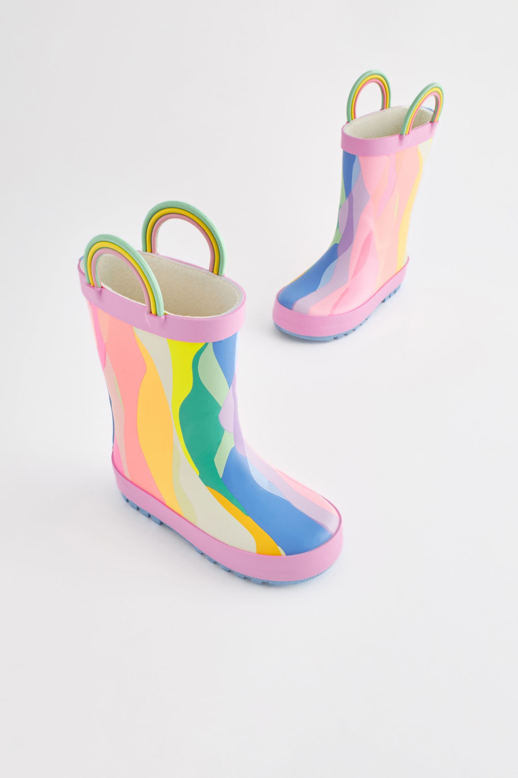 Rainbow Handle Wellies