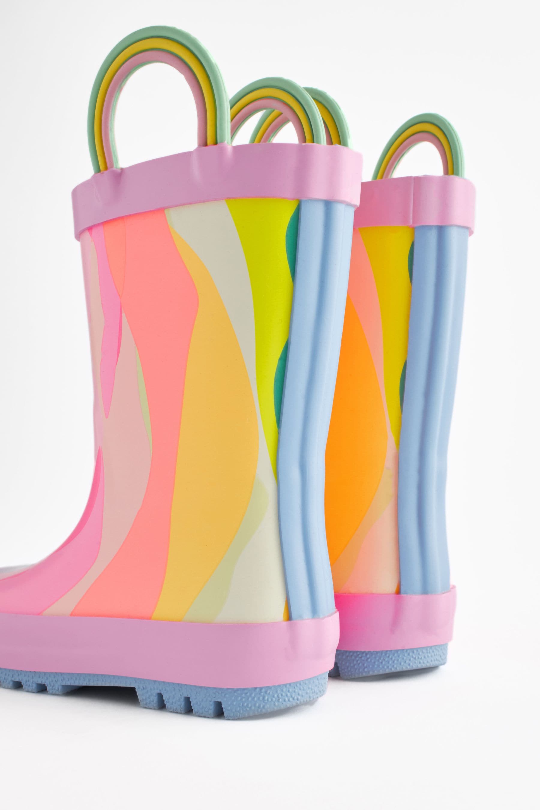 Rainbow Handle Wellies