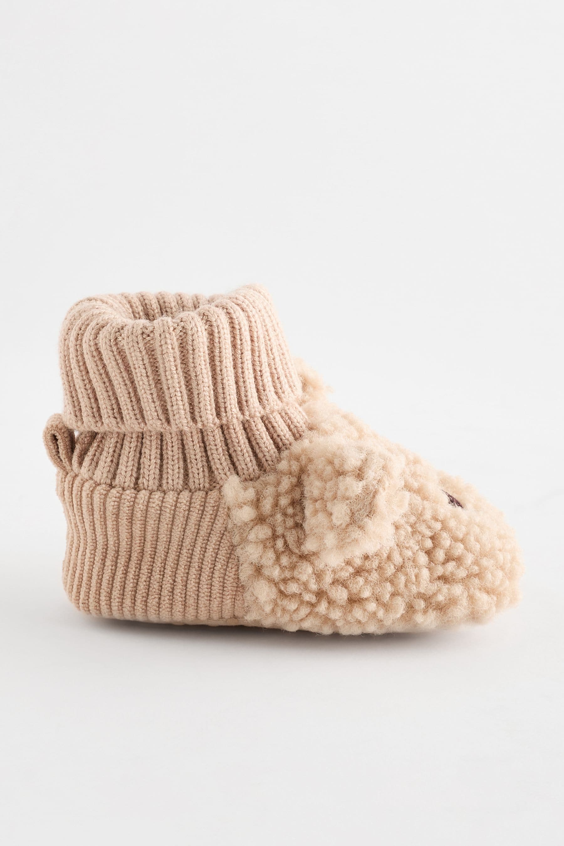 Neutral Bear Baby Bootie Shoes (0-18mths)