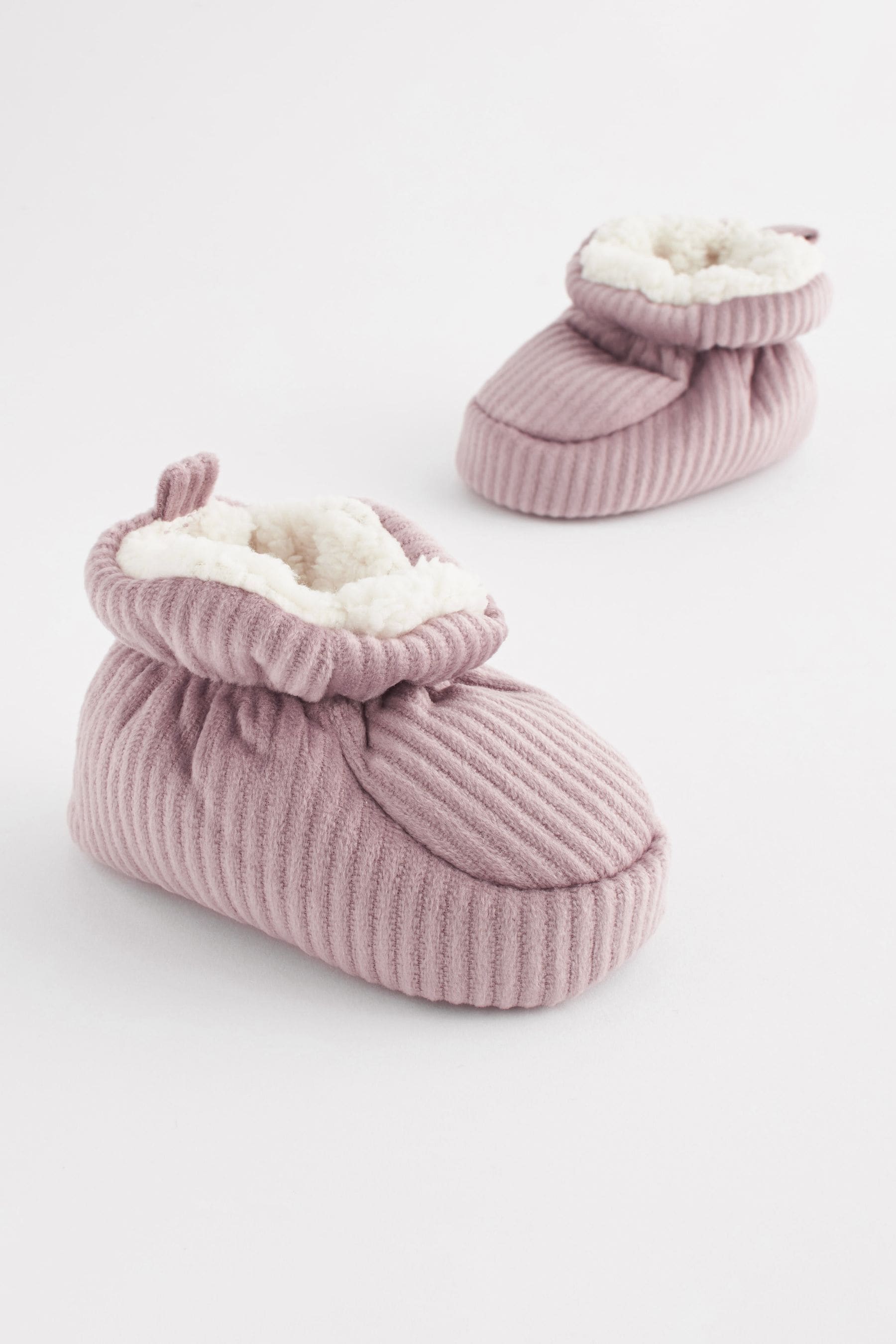 Grey Pull-On Baby Boots (0-24mths)