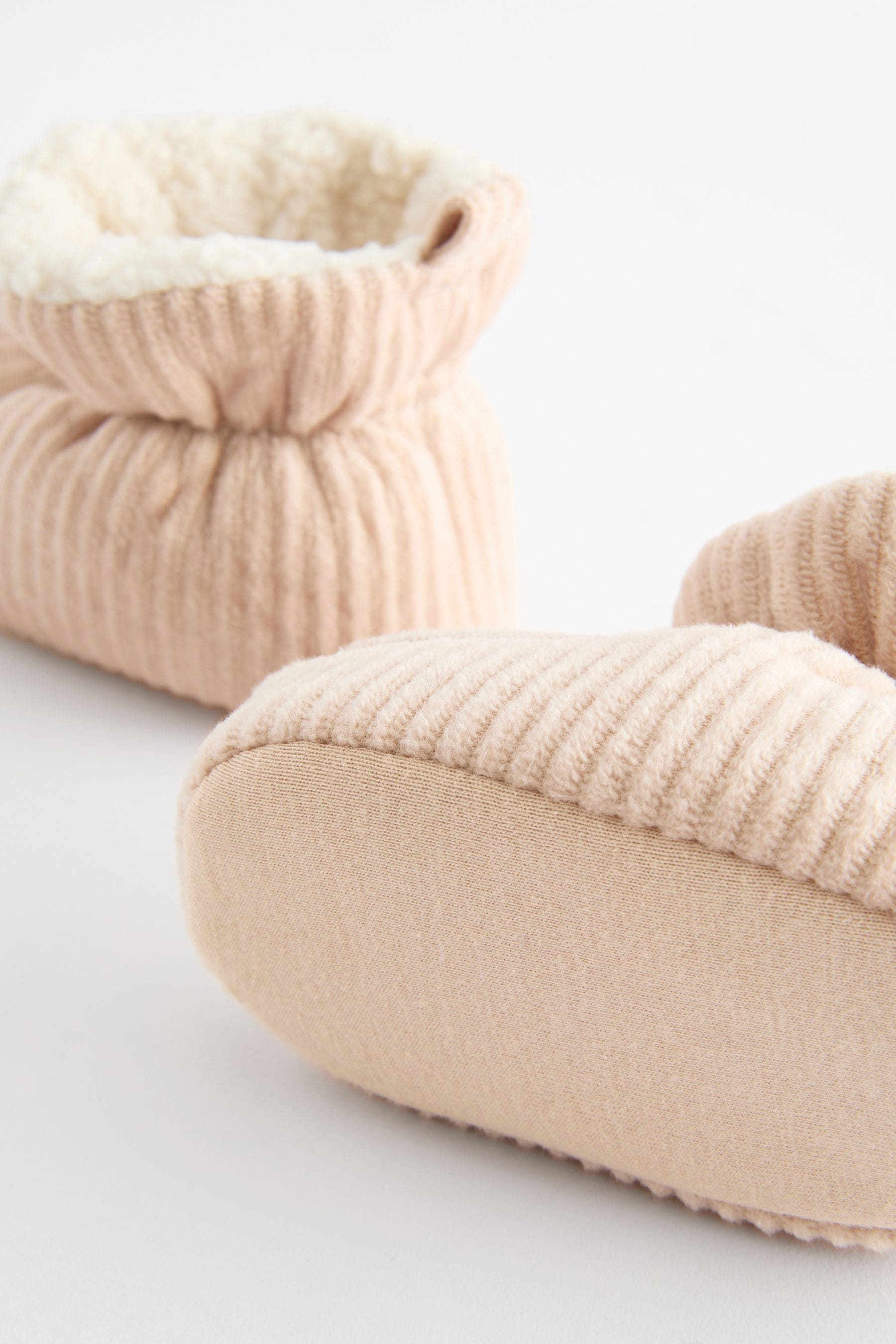 Neutral Baby Cord Boots (0-24mths)