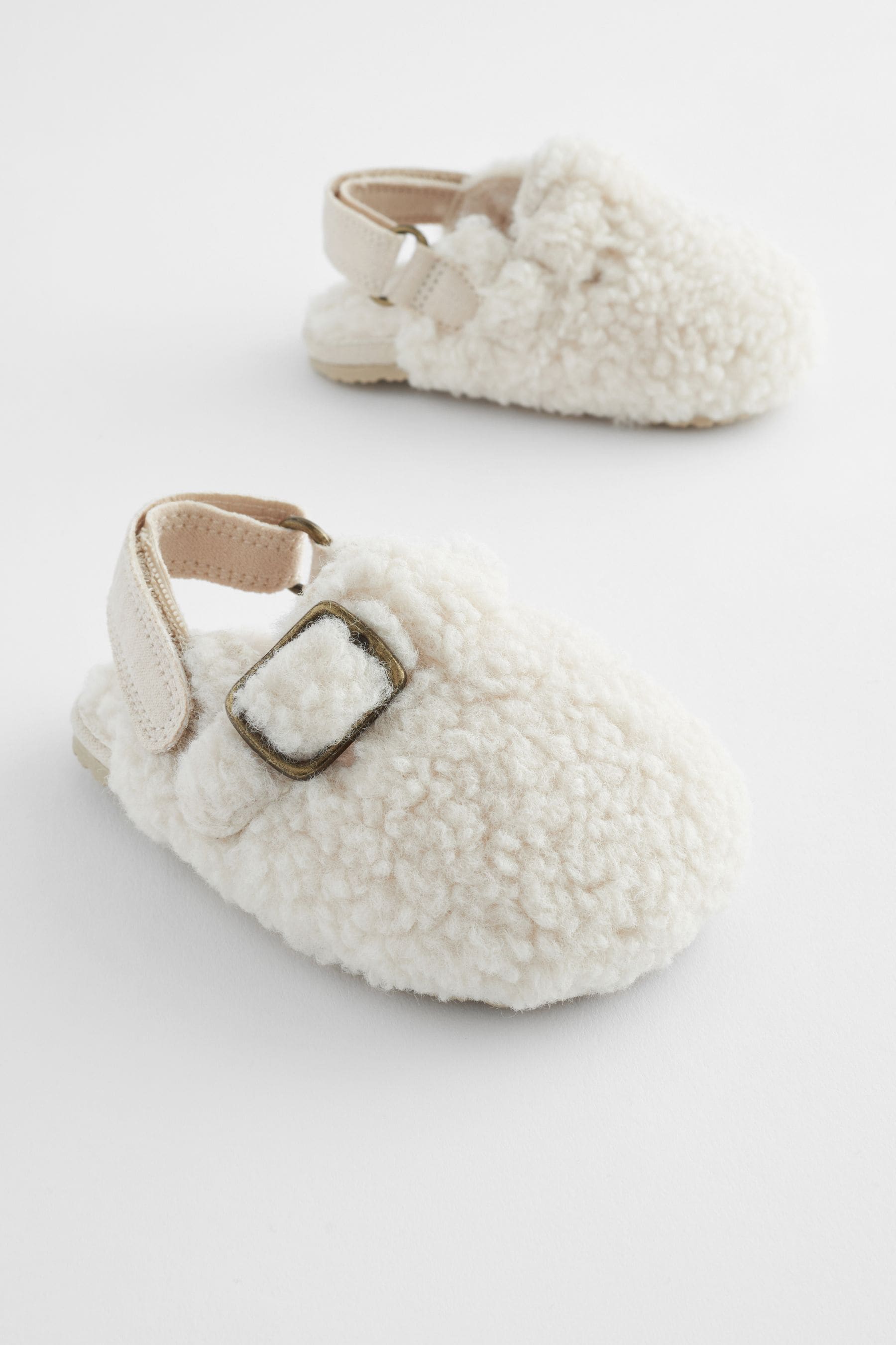 Neutral Borg Baby Clog Shoes (0-18mths)