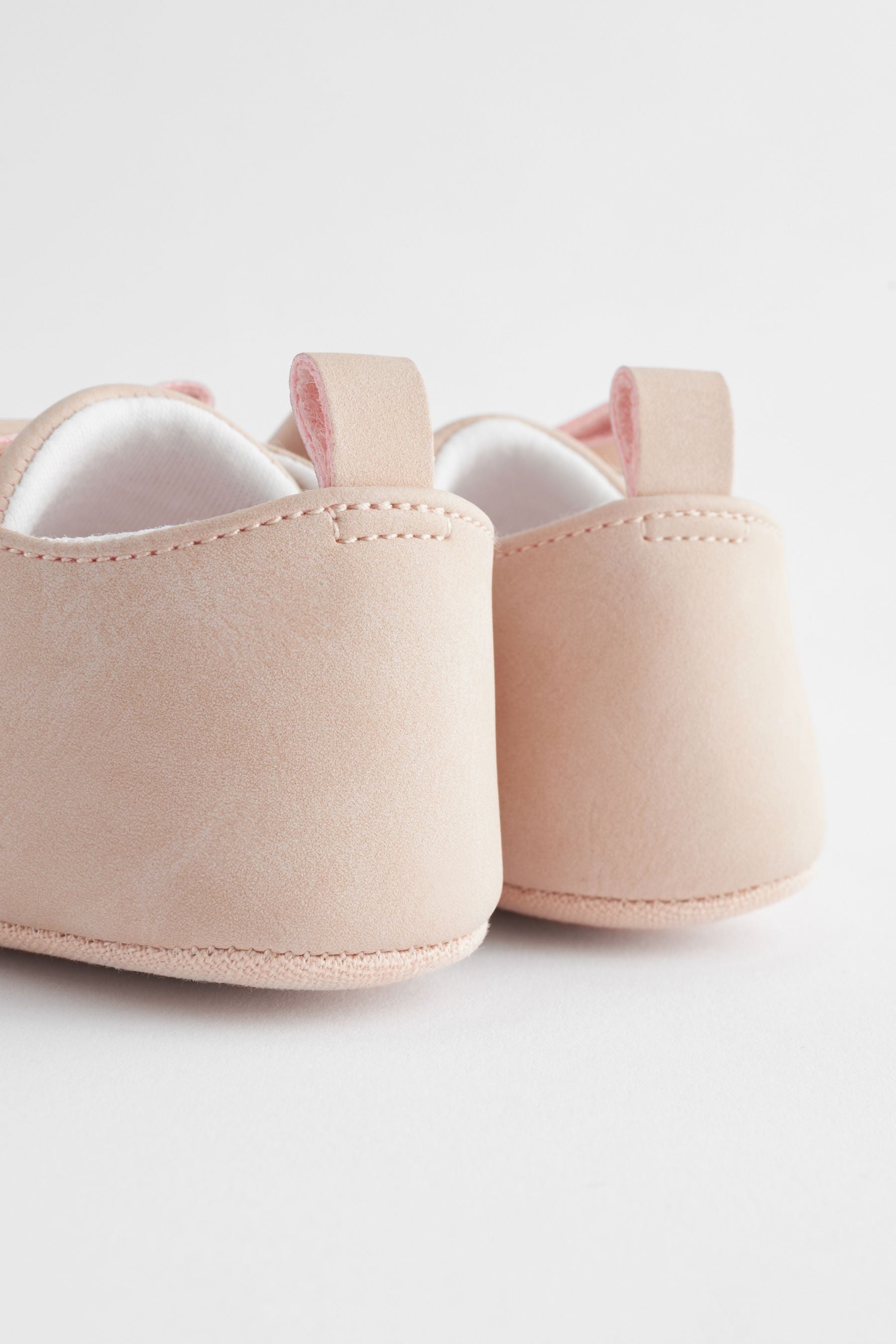 Pink Bow Baby Trainers (0-24mths)