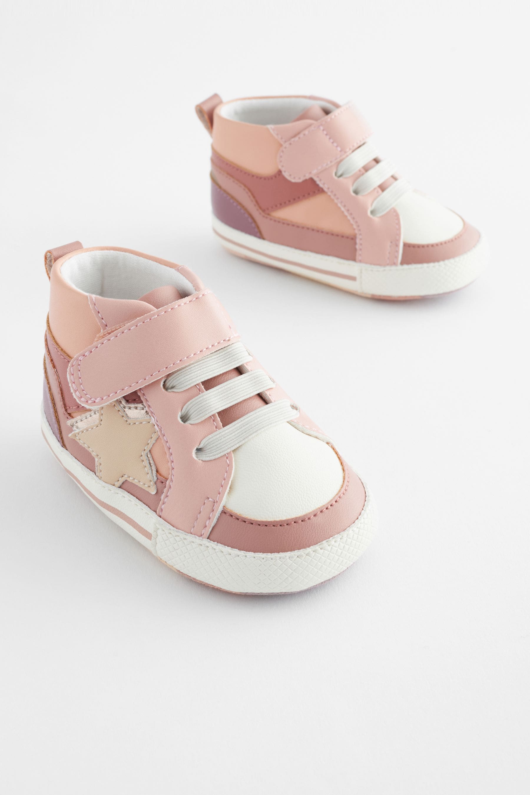 Pink Baby Trainers (0-24mths)