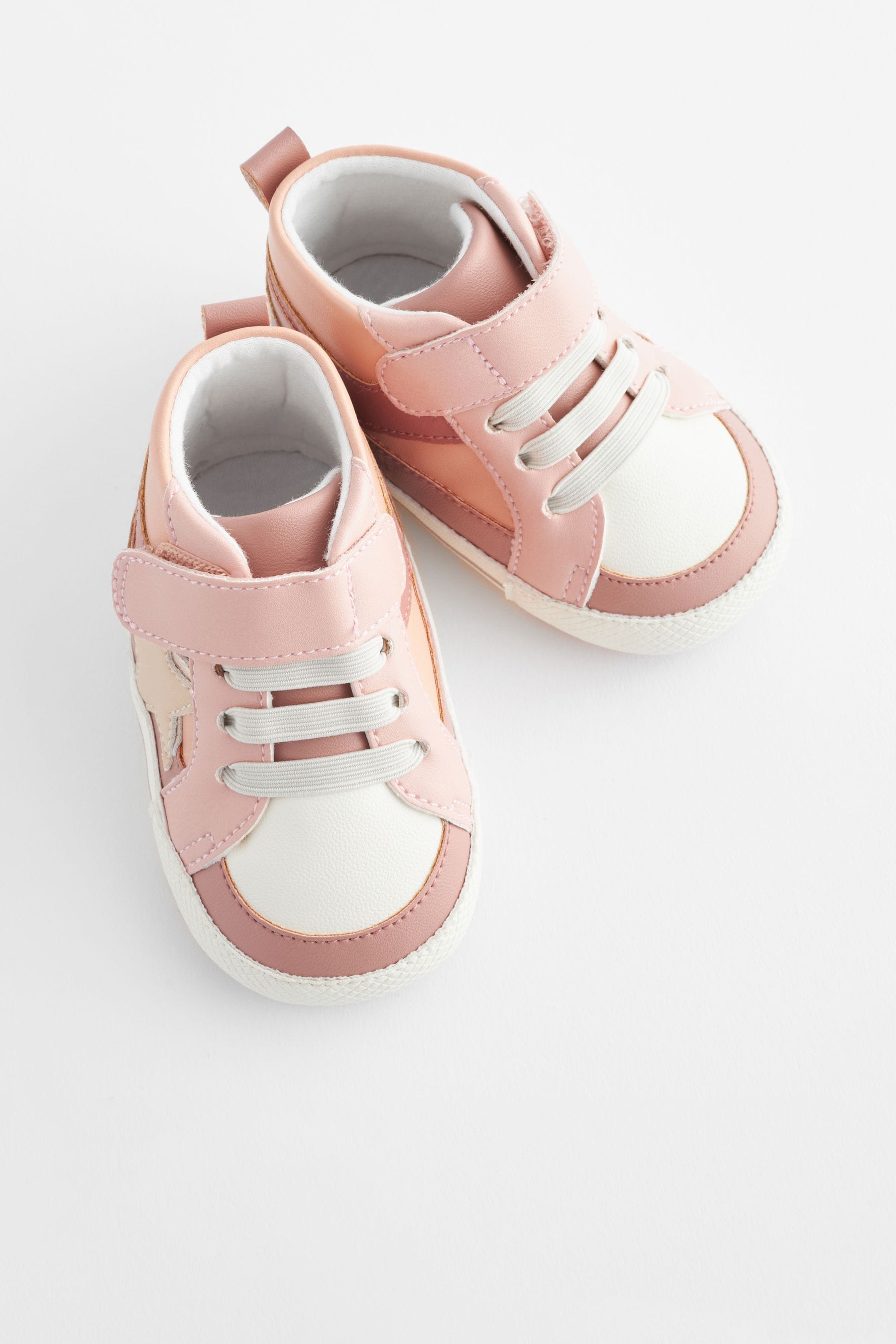 Pink Baby Trainers (0-24mths)