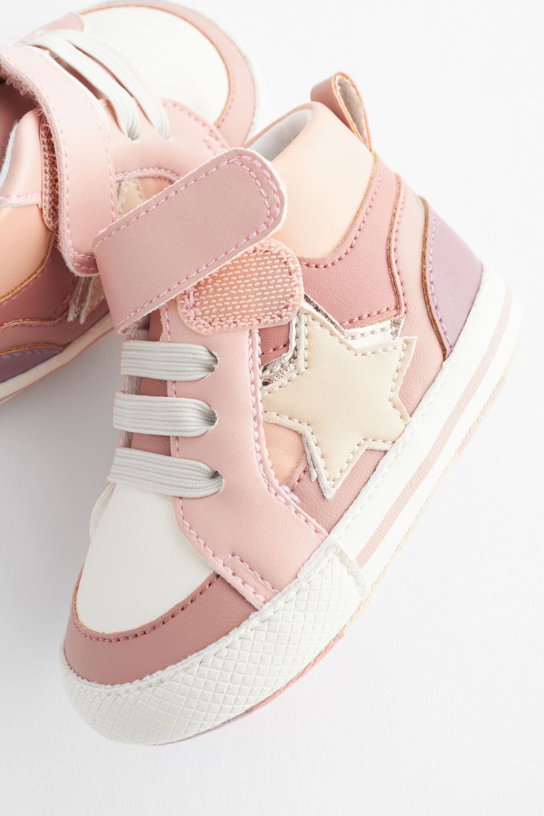 Pink Baby Trainers (0-24mths)