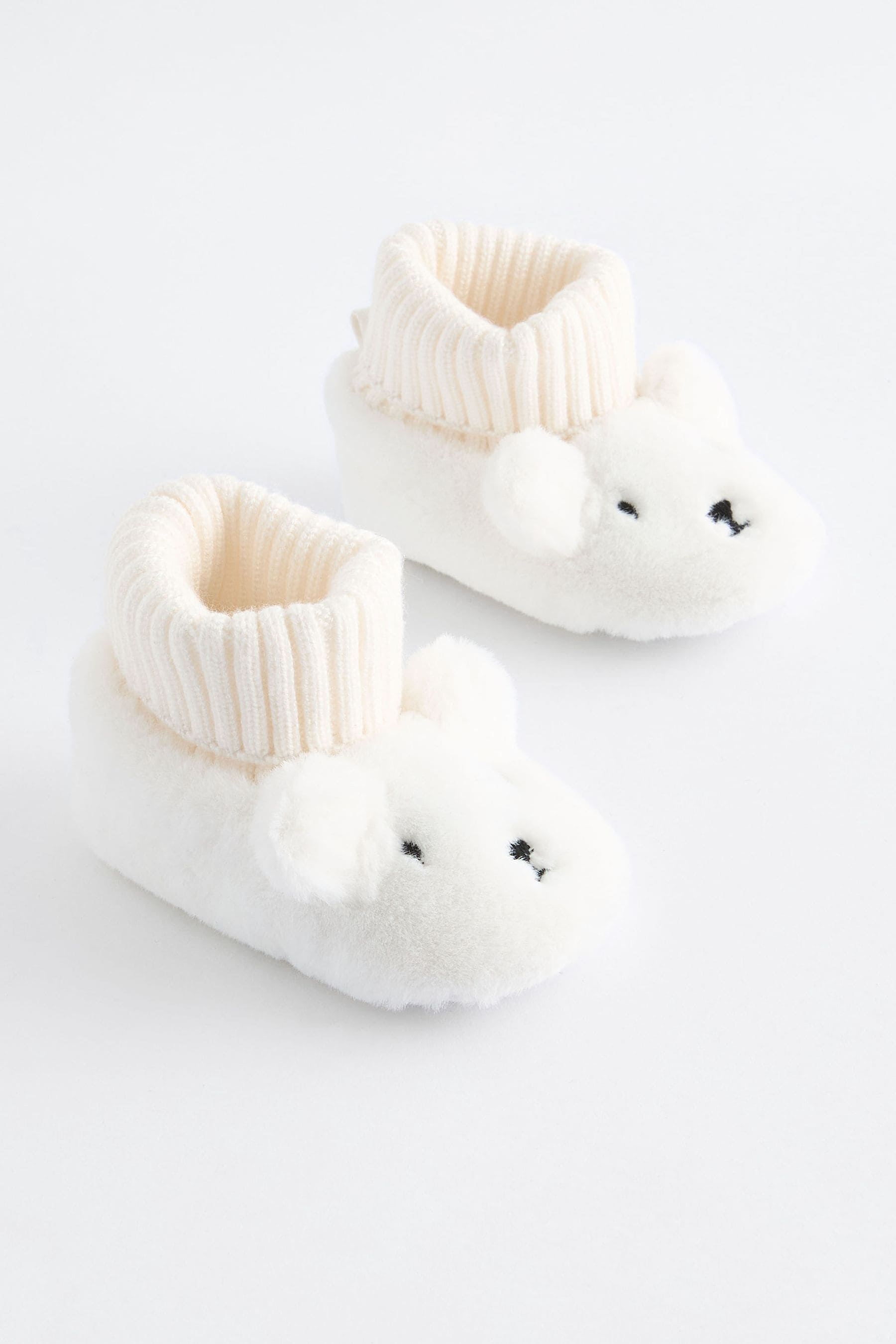 White Bear Baby Bootie Shoes (0-18mths)