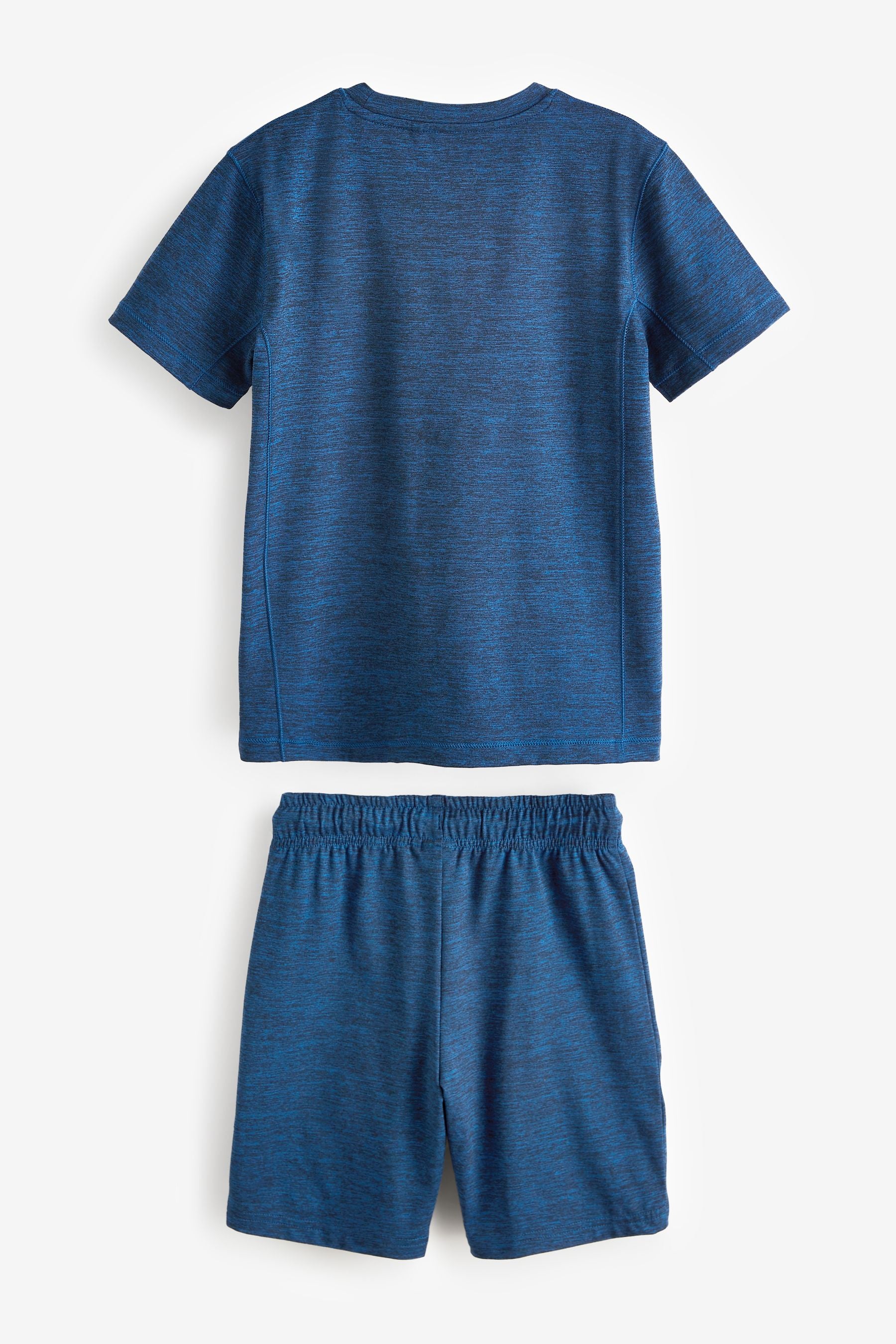 Navy Sports T-Shirt and Shorts Set (3-16yrs)