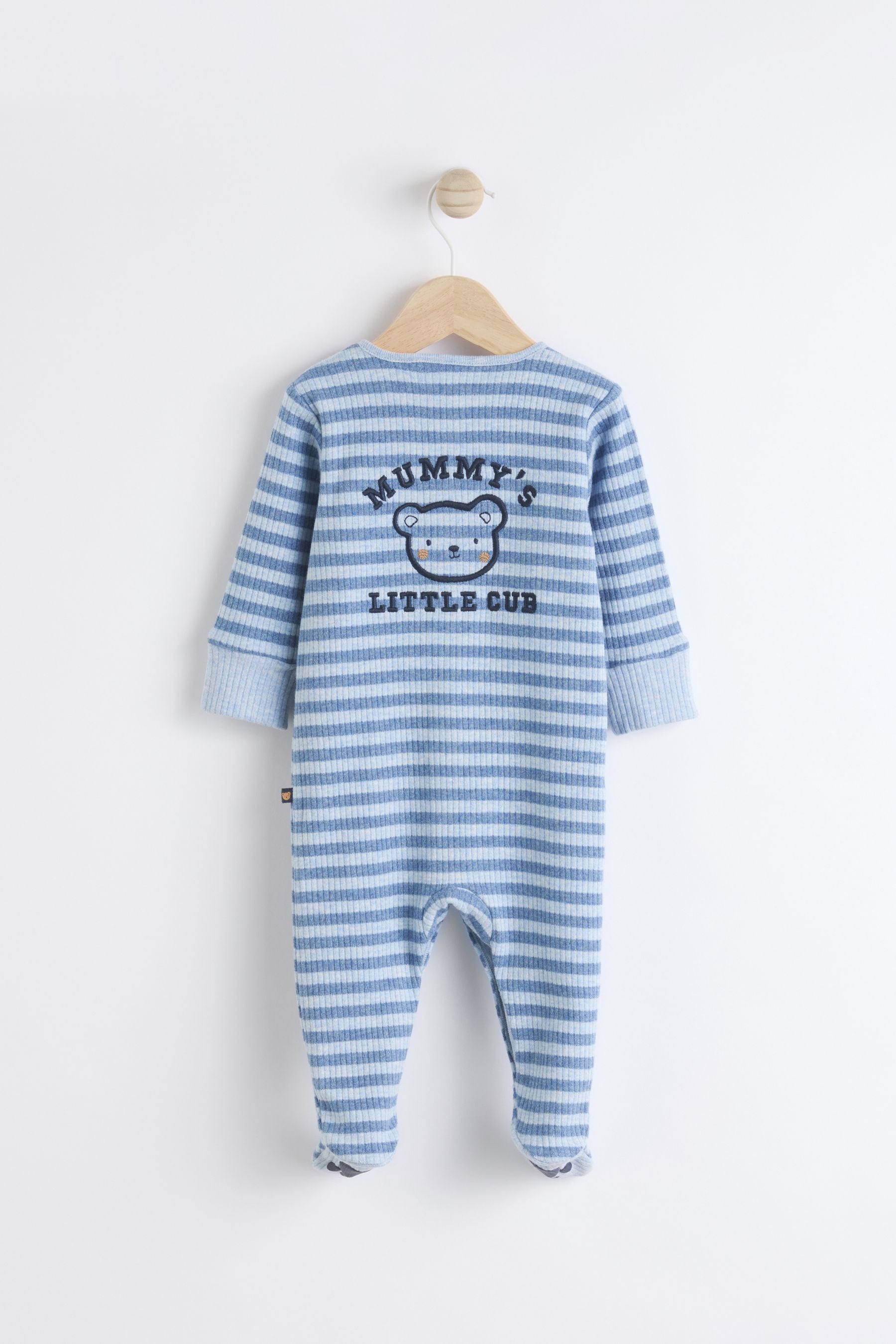 Blue Mummy Family Baby Sleepsuit (0-2yrs)