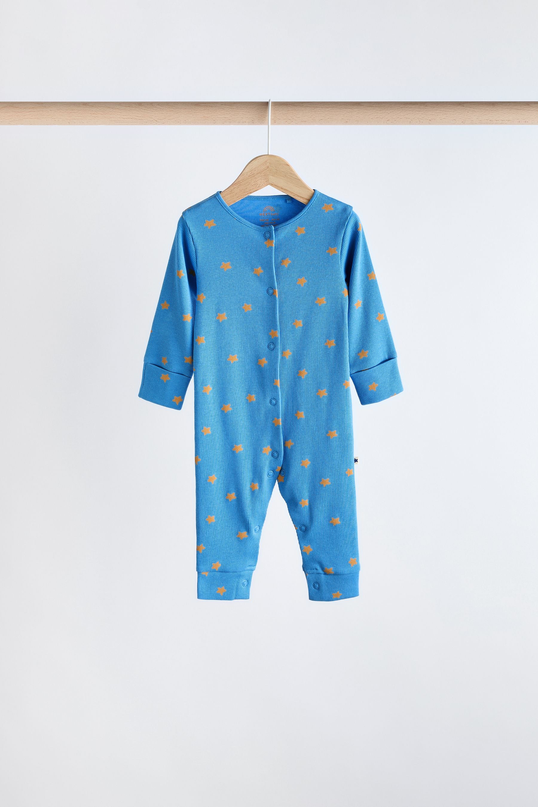 Multi Baby 100% Cotton Sleepsuits 5 Pack (0mths-3yrs)