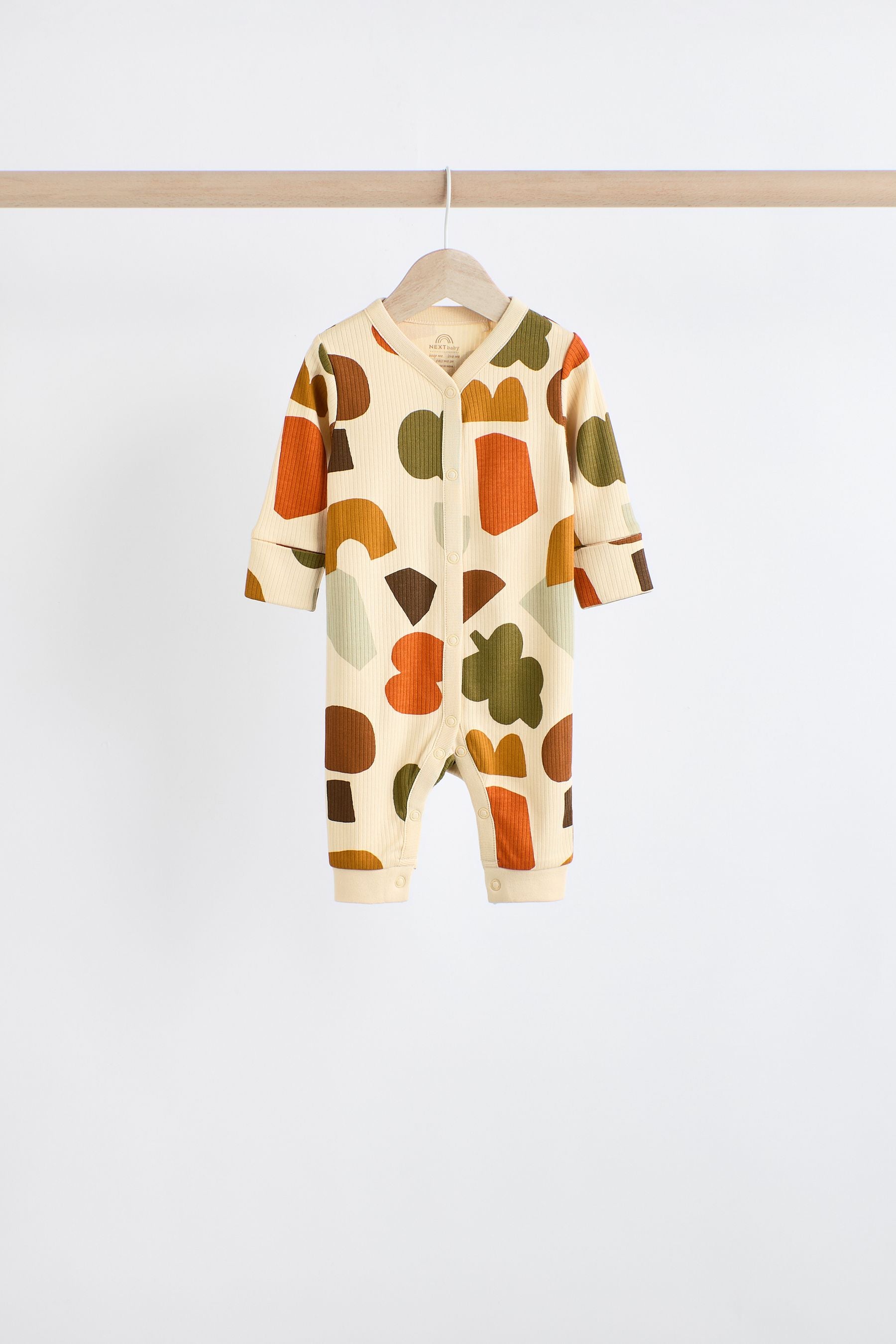 Neutral Baby Sleepsuits 5 Pack (0mths-3yrs)