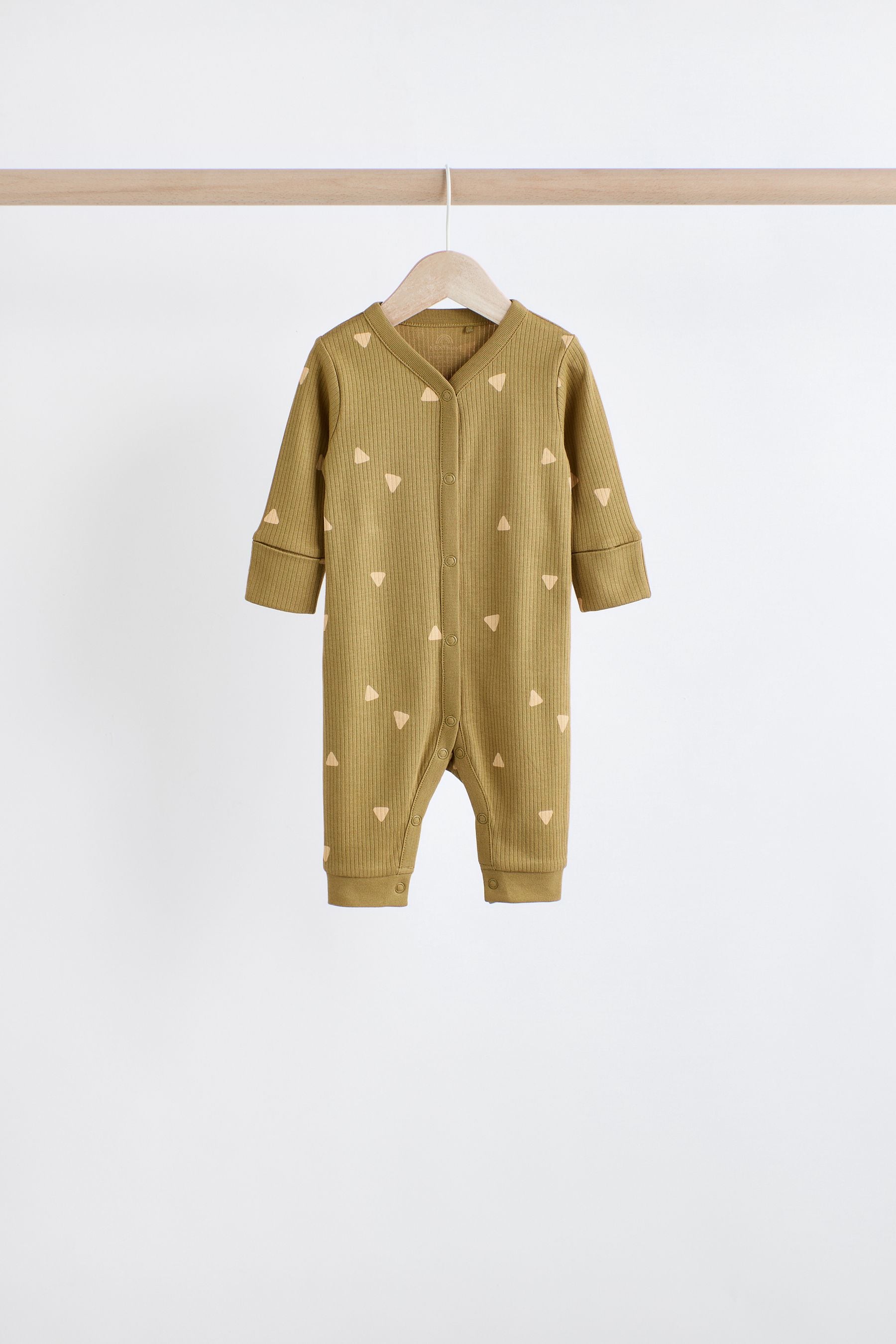 Neutral Baby Sleepsuits 5 Pack (0mths-3yrs)