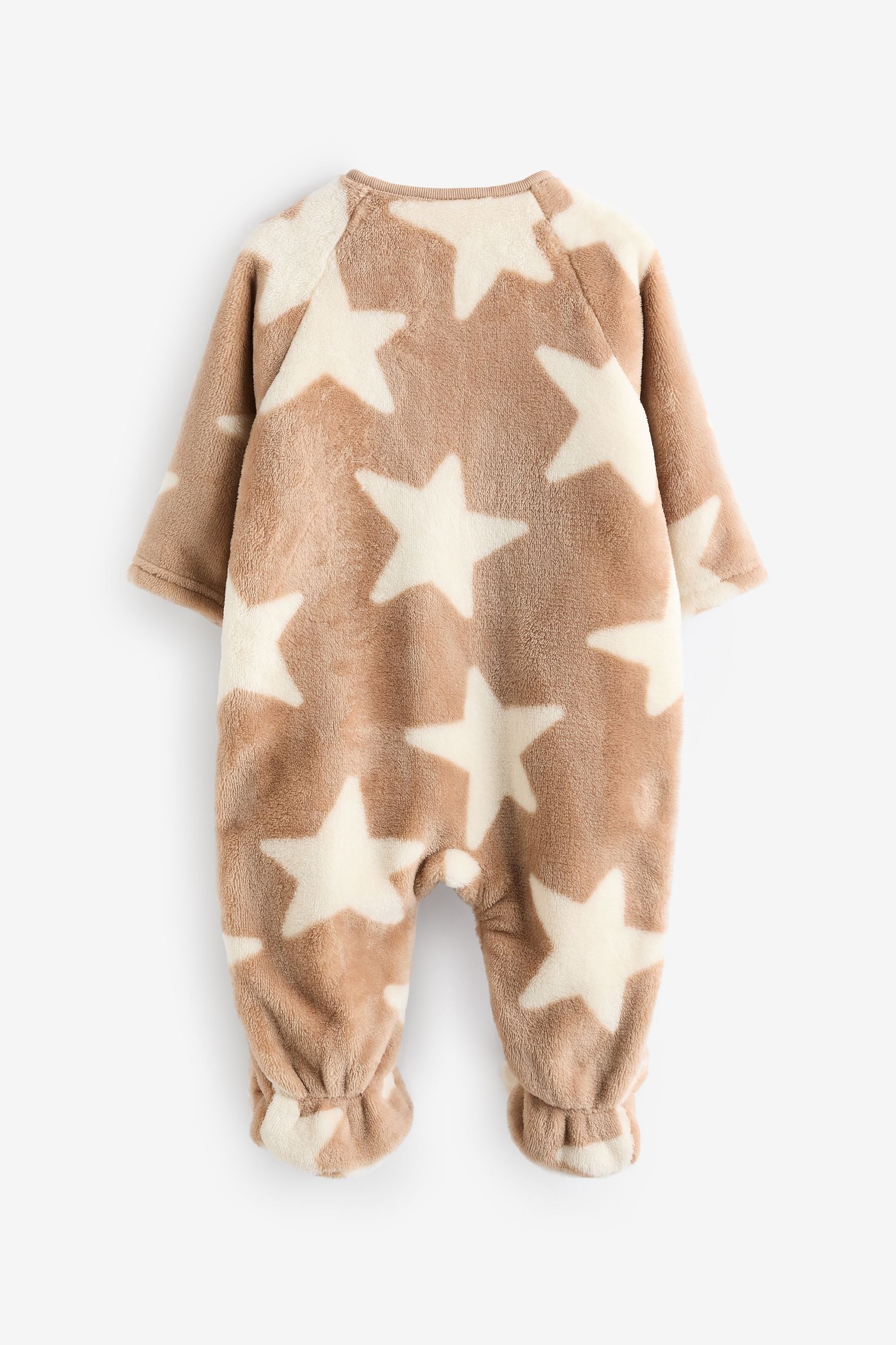 Neutral Baby Fleece Sleepsuit