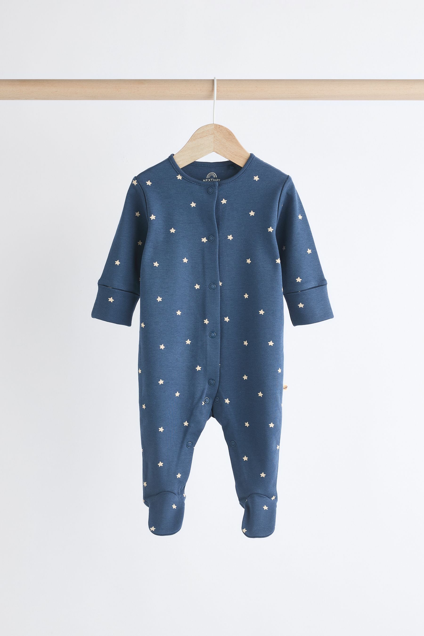 Neutral Space Baby Sleepsuits 4 Pack (0mths-2yrs)