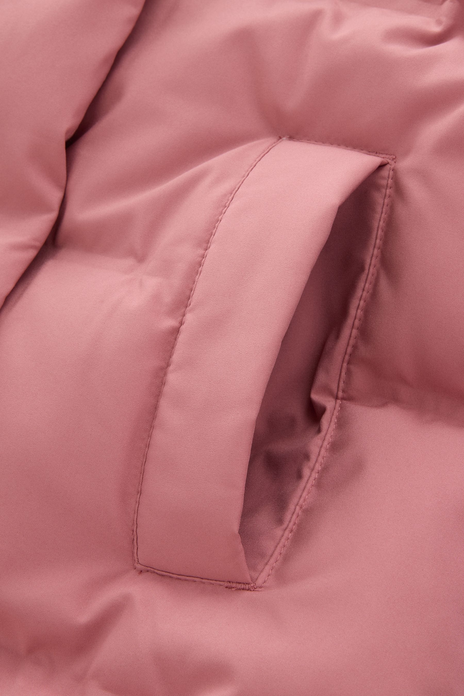 Pink Waterproof Heatseal Hooded Padded Coat (3-16yrs)