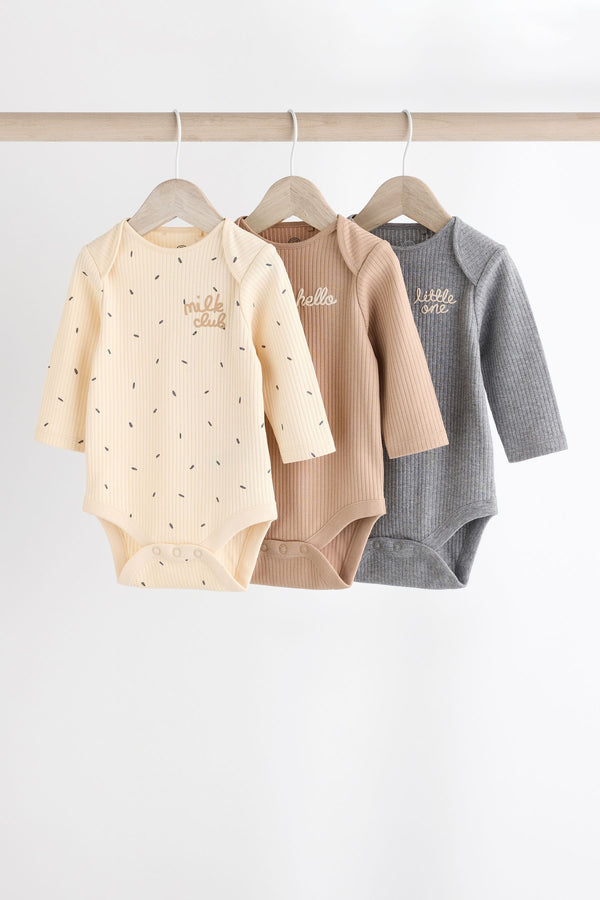 Neutral Milk Club Baby Bodysuits 3 Pack