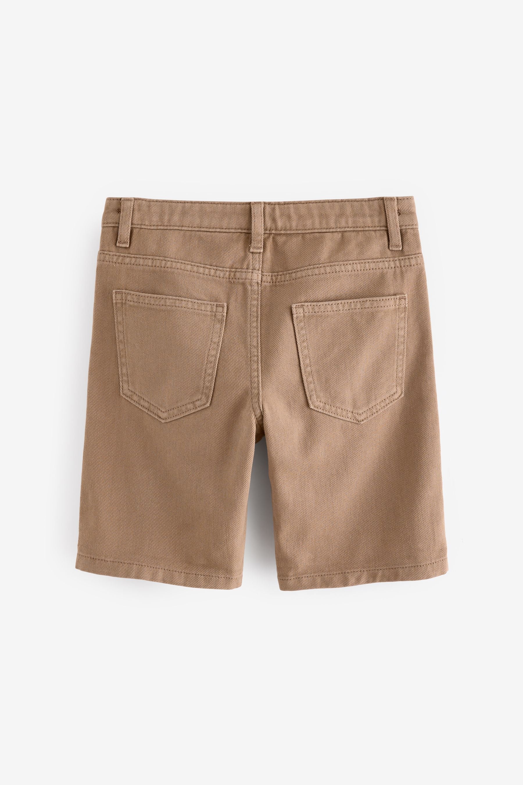 Brown Denim 100% Cotton Shorts (12mths-16yrs)