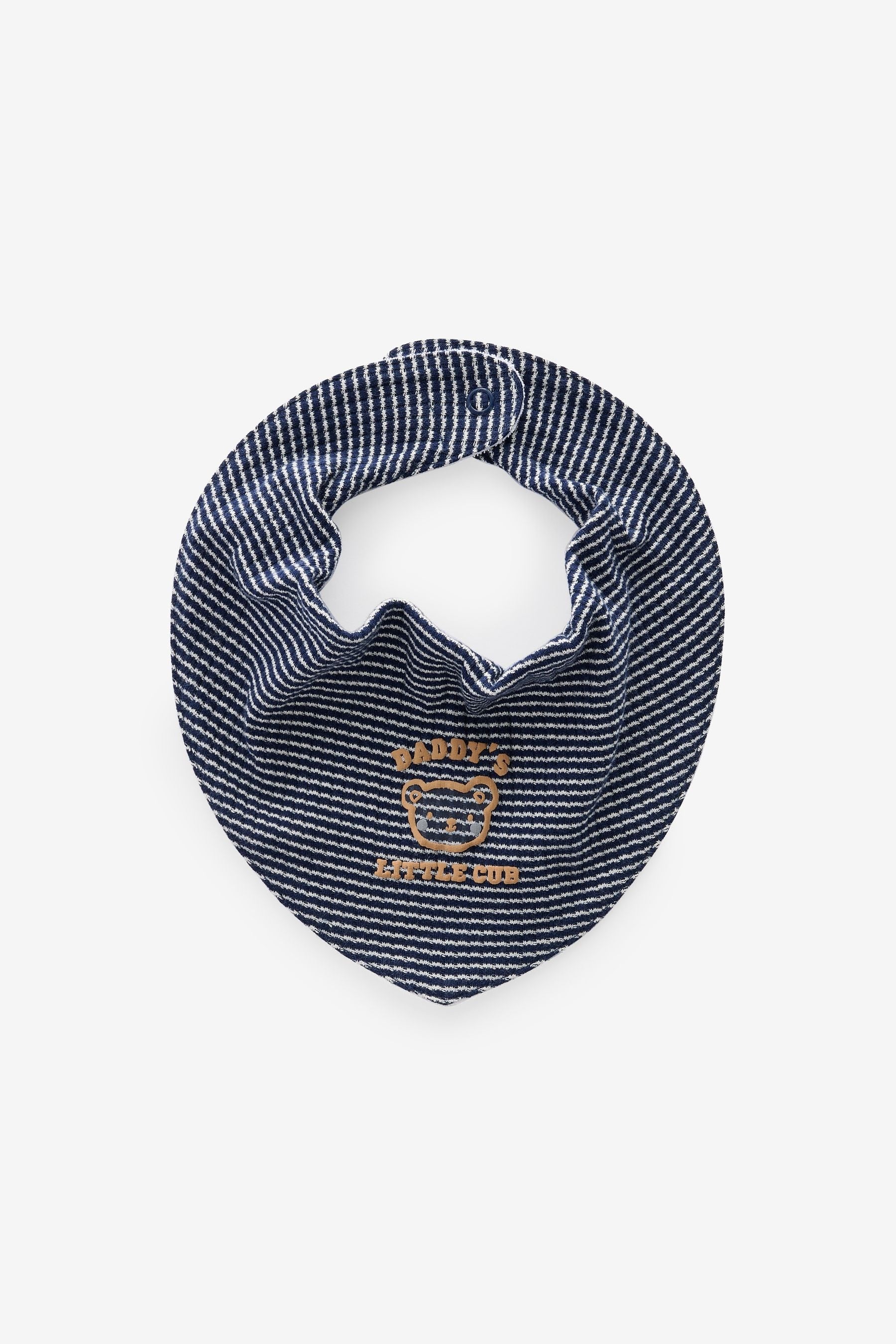 Blue Family 100% Cotton Bibs 2 Pack