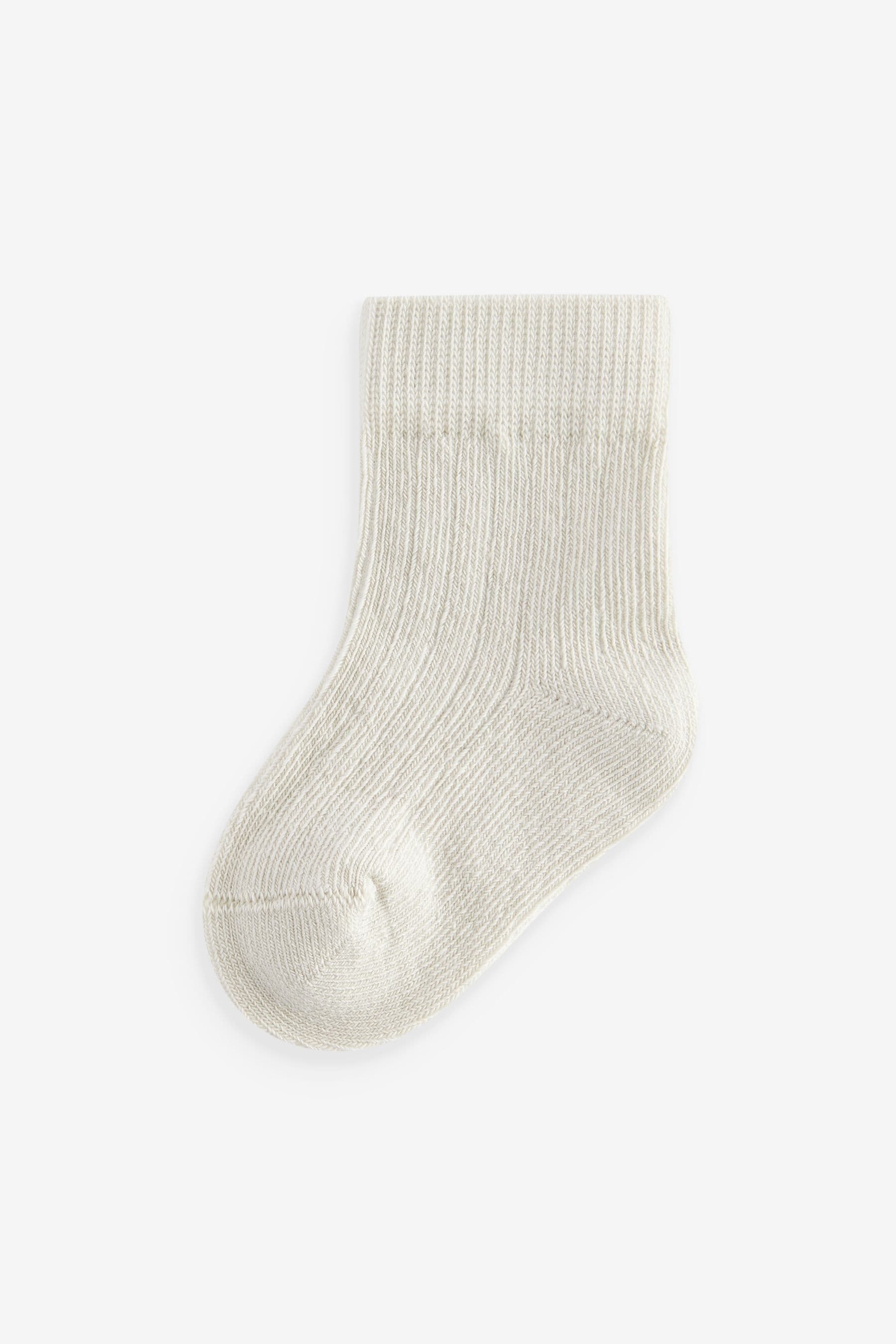 Grey Baby Socks 4 Pack (0mths-2yrs)