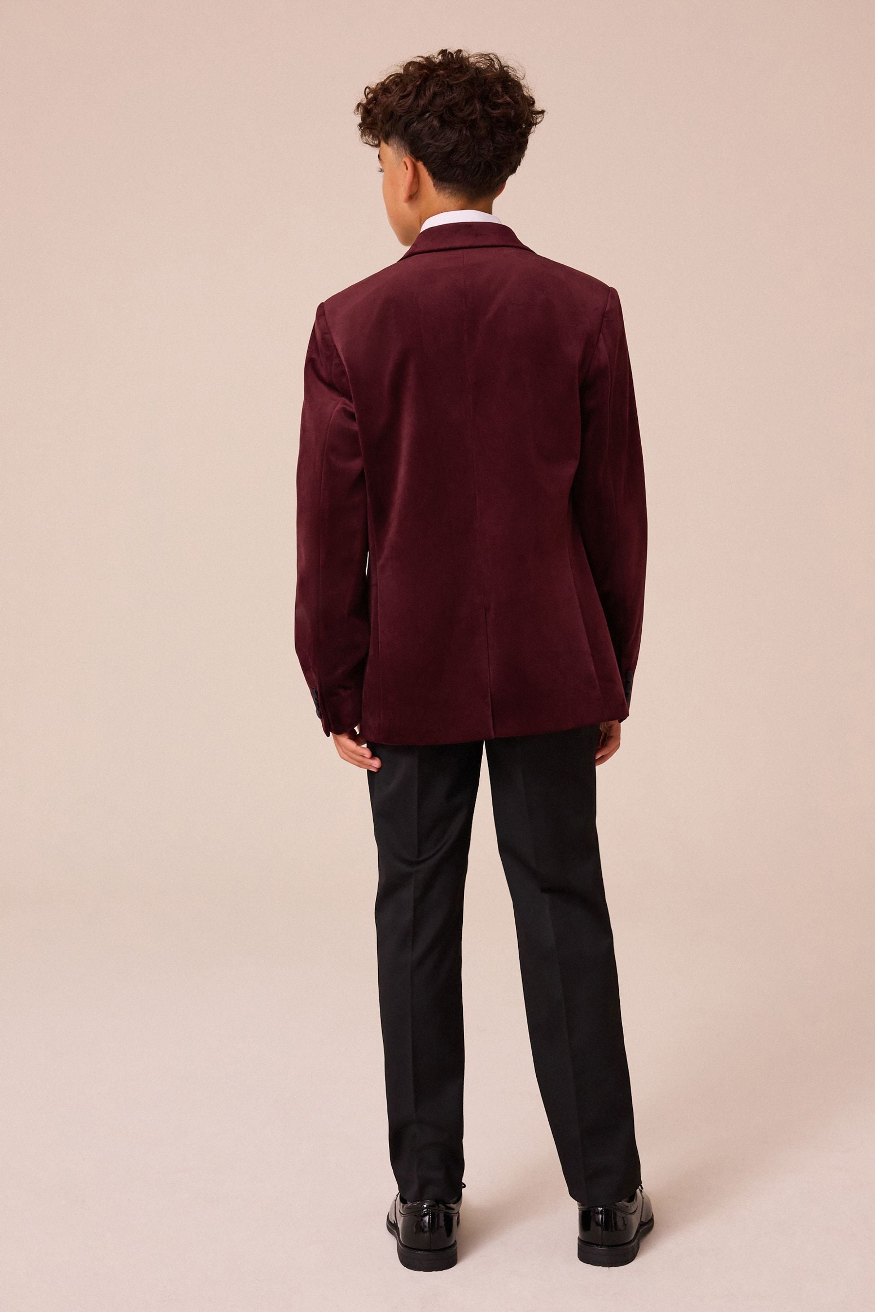 Red Velvet Jacket (3-16yrs)