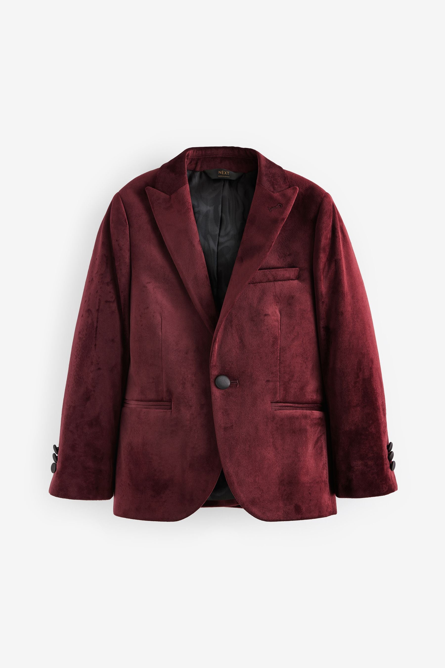 Red Velvet Jacket (3-16yrs)