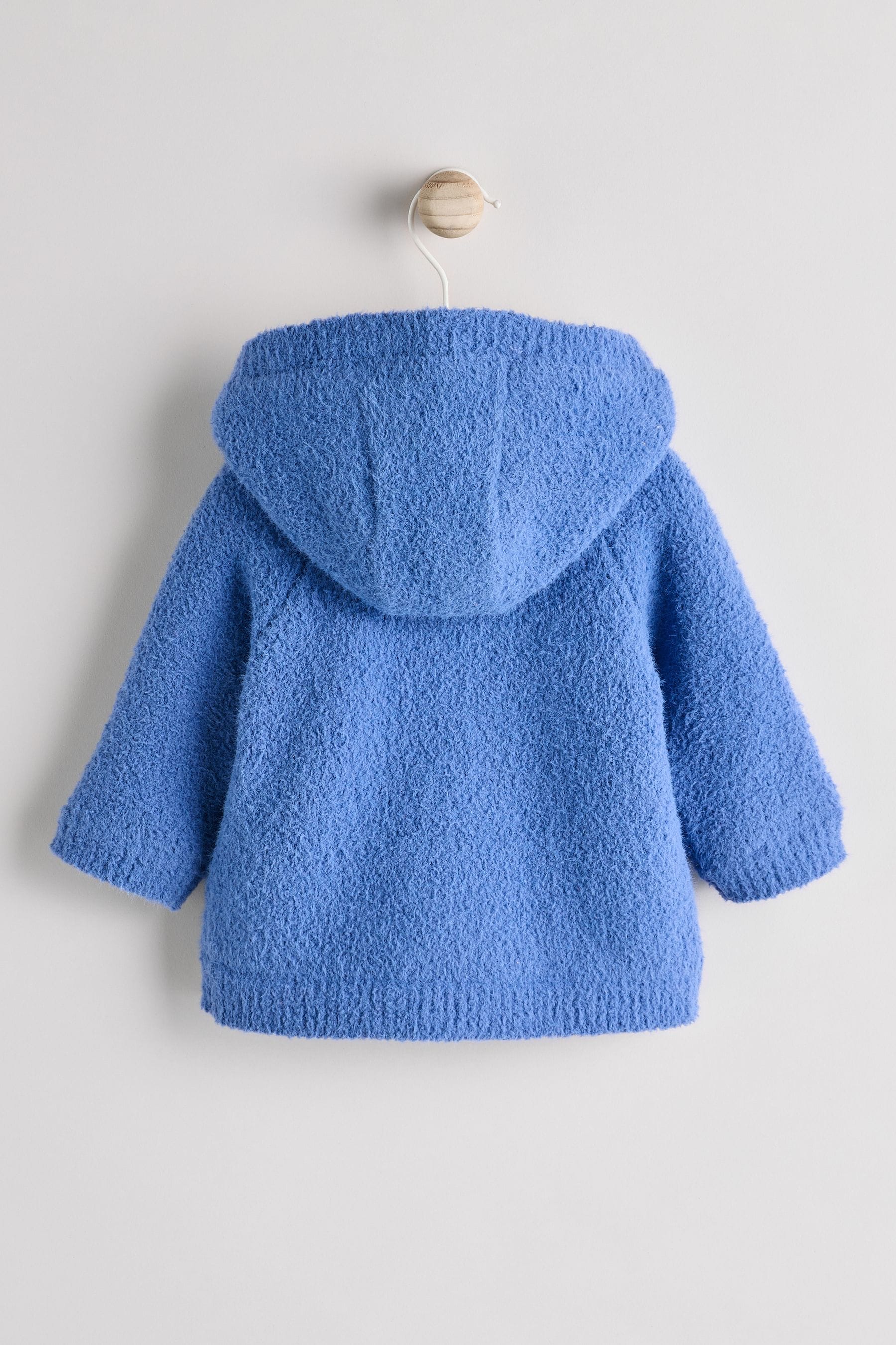 Blue Baby Hooded Cardigan (0mths-2yrs)