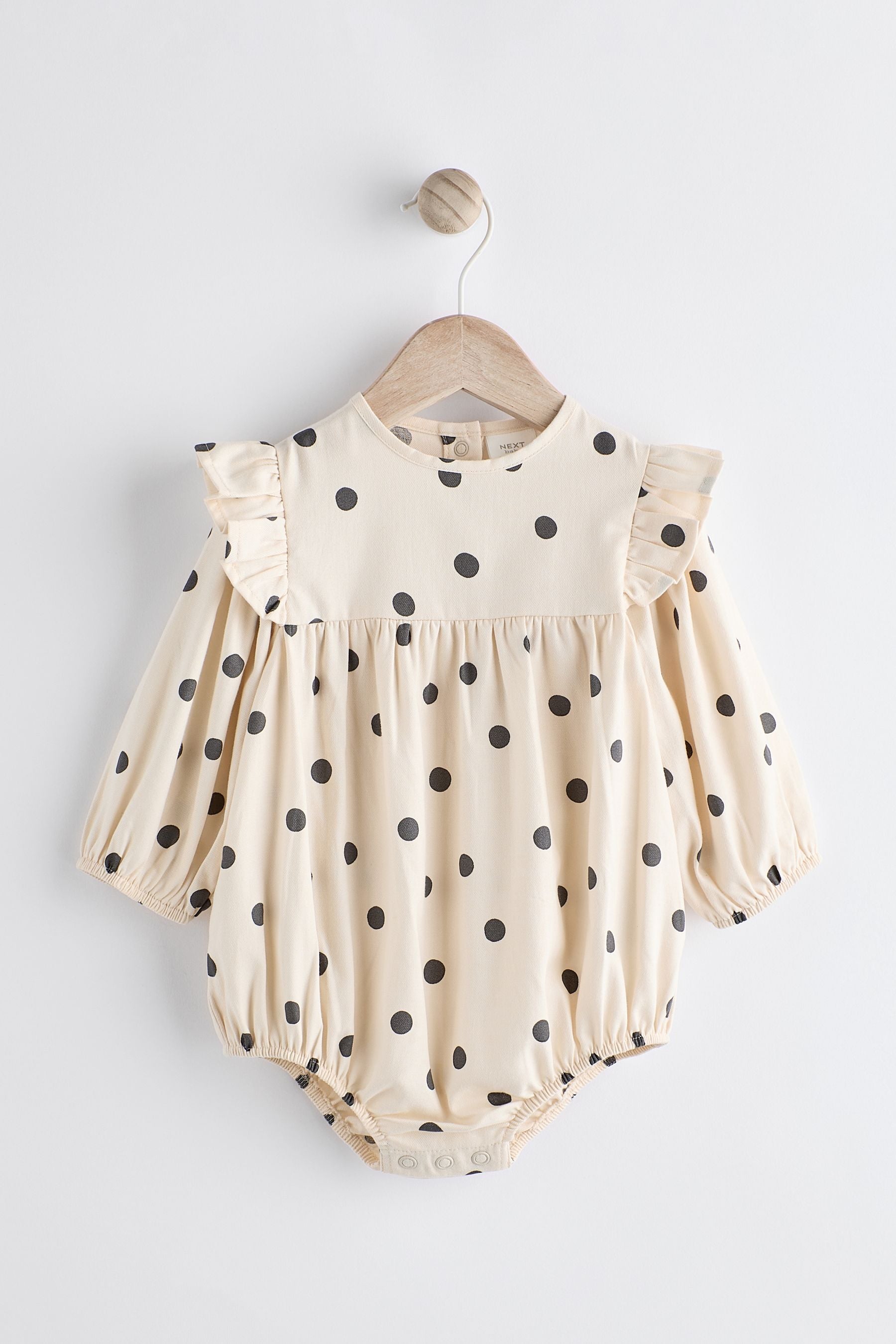 Black/White Baby Bloomer Romper (0mths-3yrs)