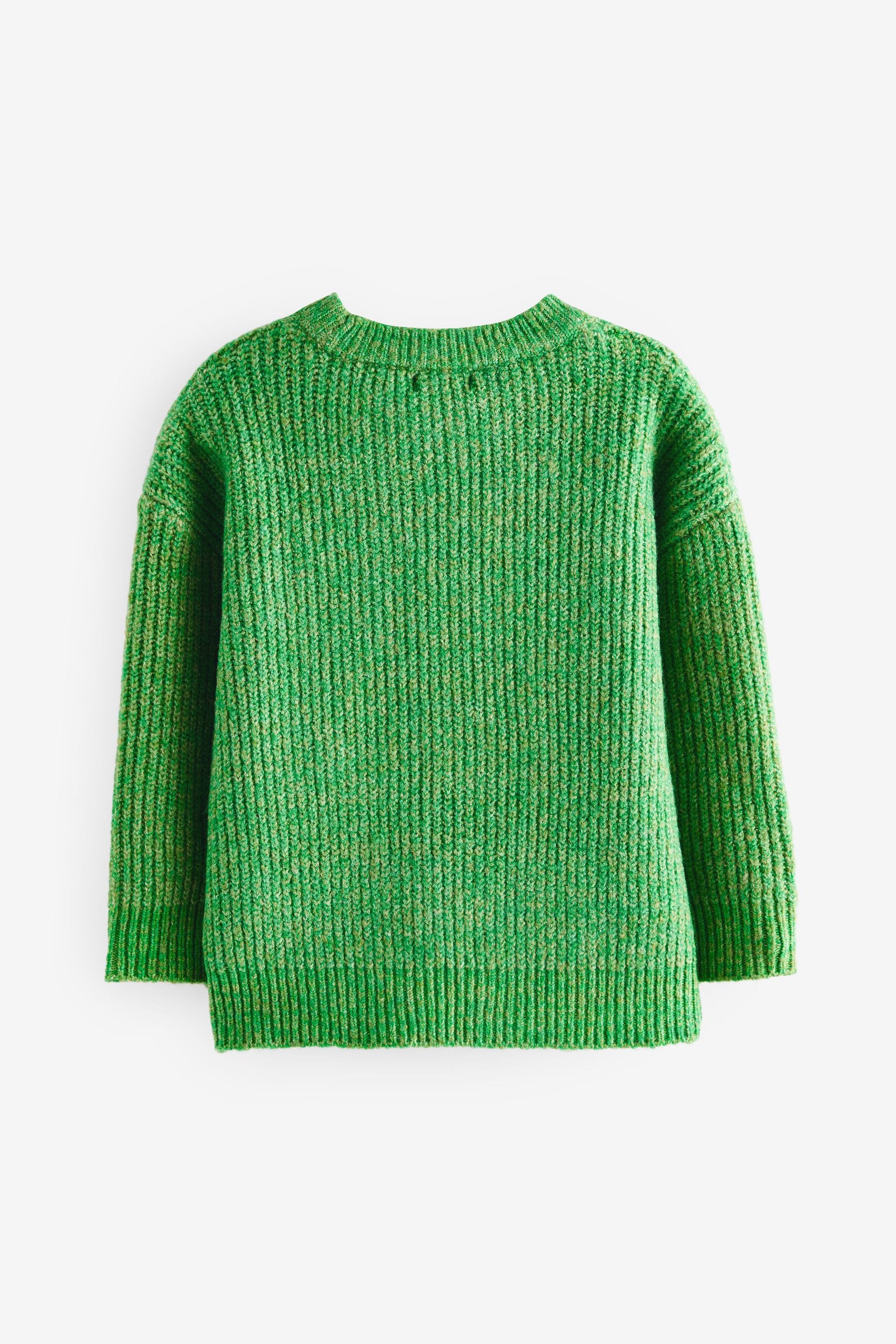 Green Digger Knitted Crew Neck Jumper (3mths-7yrs)