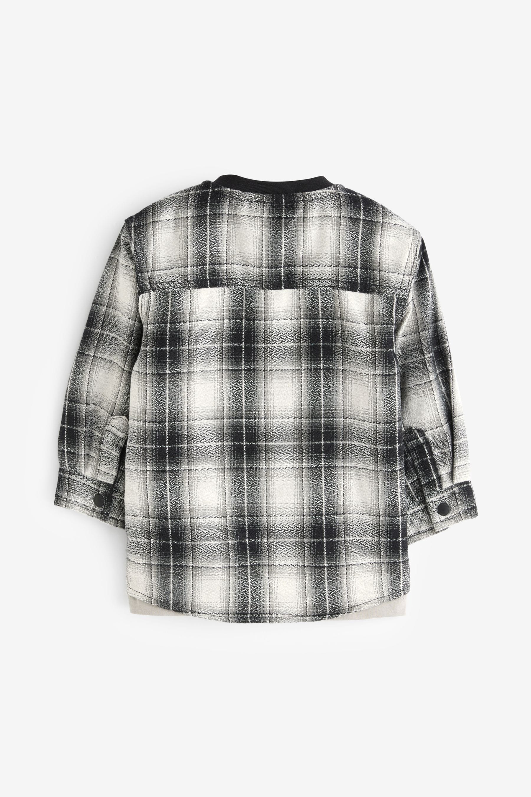 Mono Baseball 100% Cotton Long Sleeve Check Shirt and T-Shirt Set (3mths-7yrs)