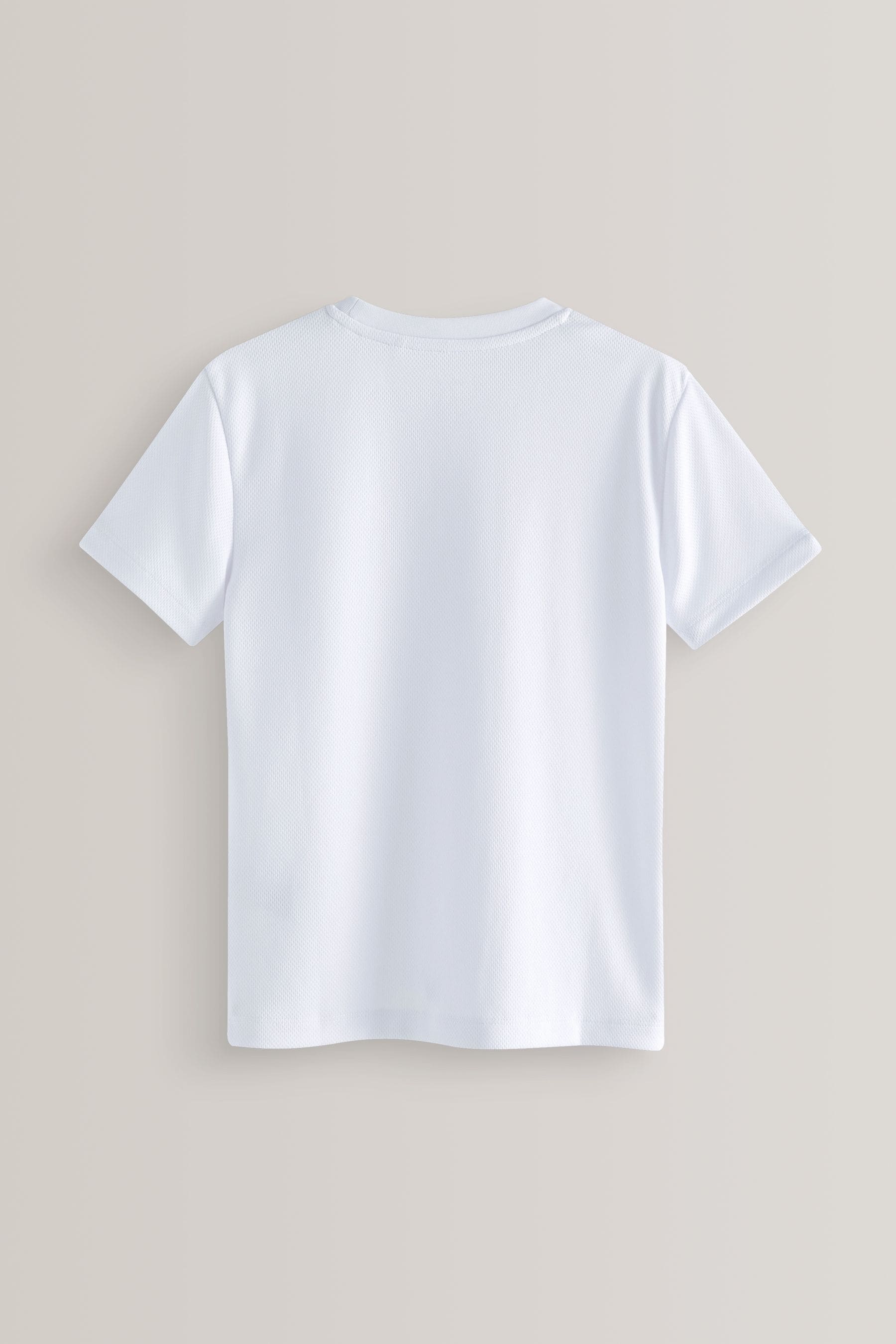 White 2 Pack Sports T-Shirt (3-16yrs)