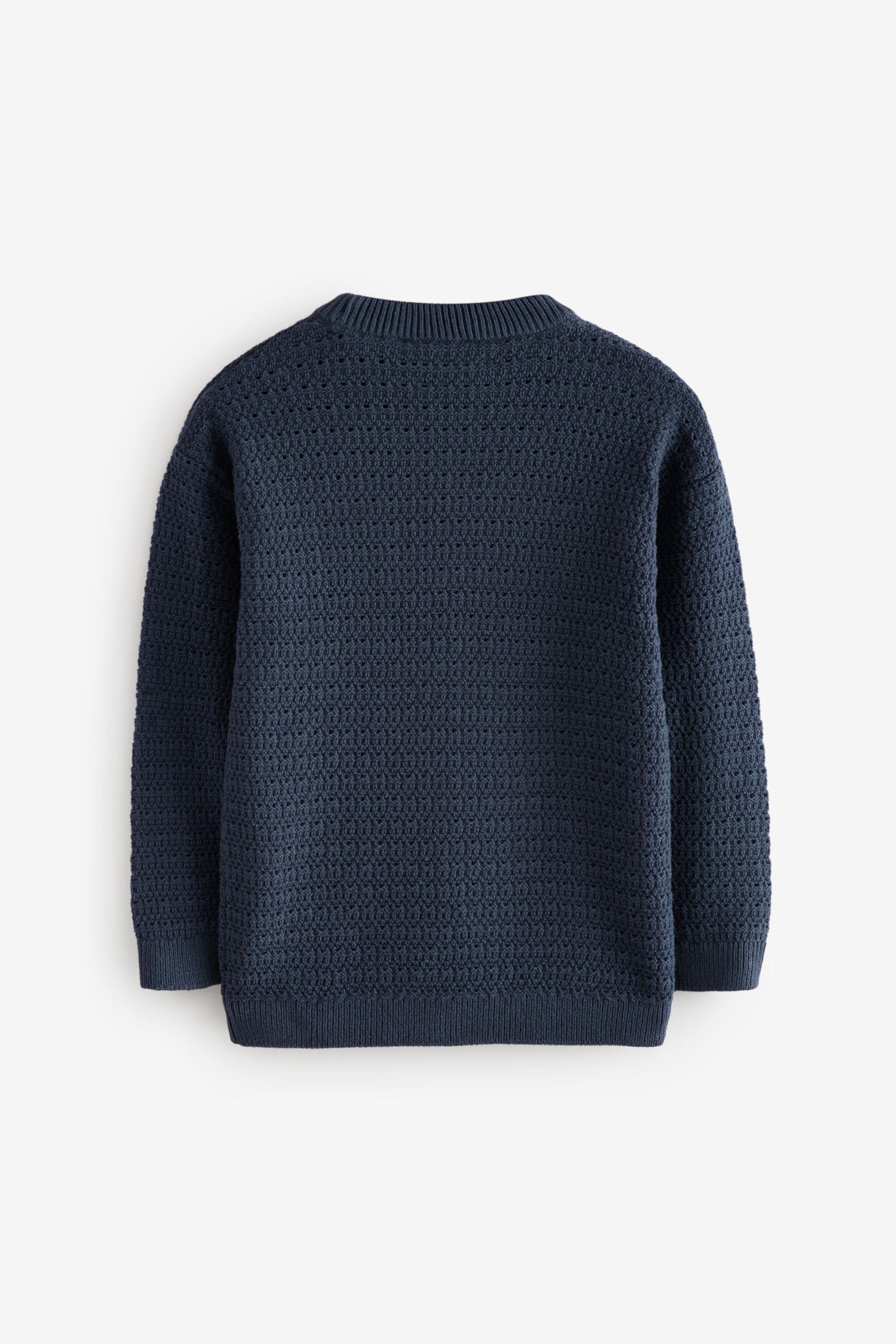 Navy Knitted Jumper (3-16yrs)