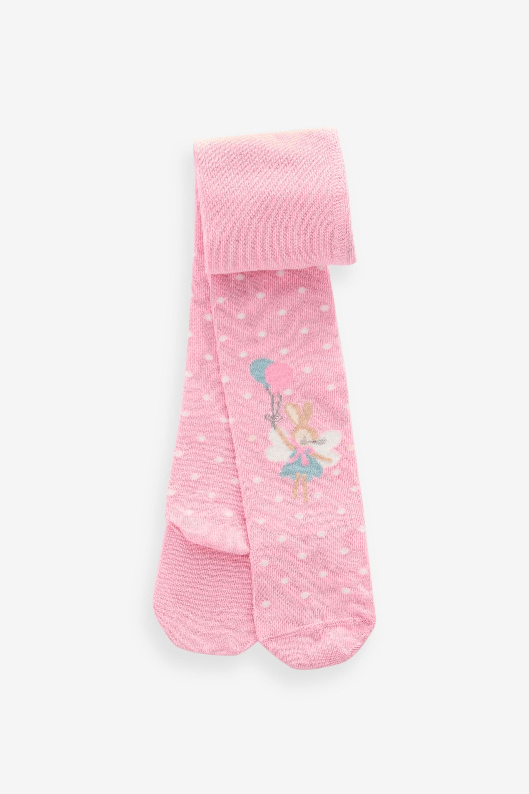 Pink Fairy Baby Tights 2 Pack (0mths-2yrs)